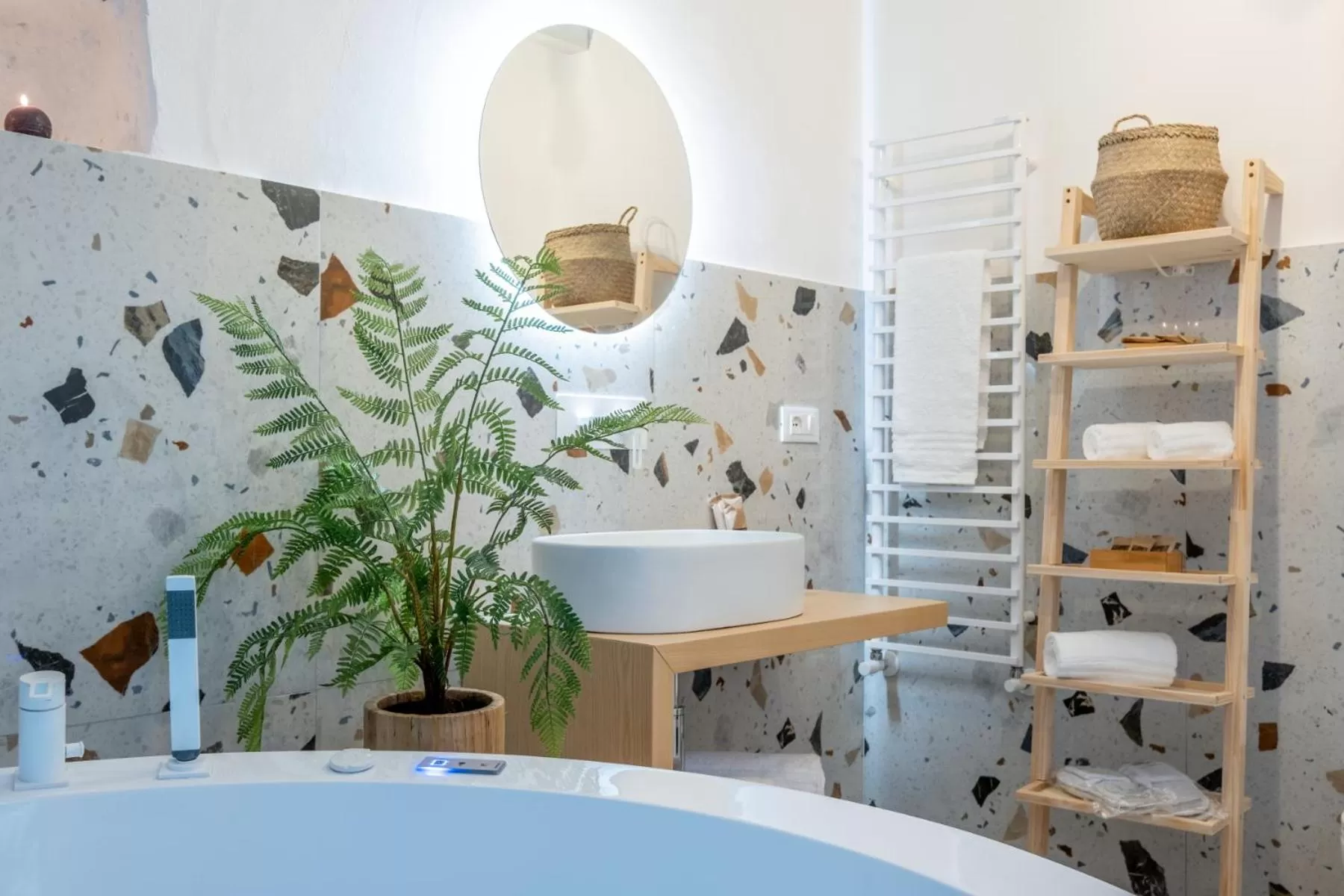 Bathroom in La Bella Ostuni Suites