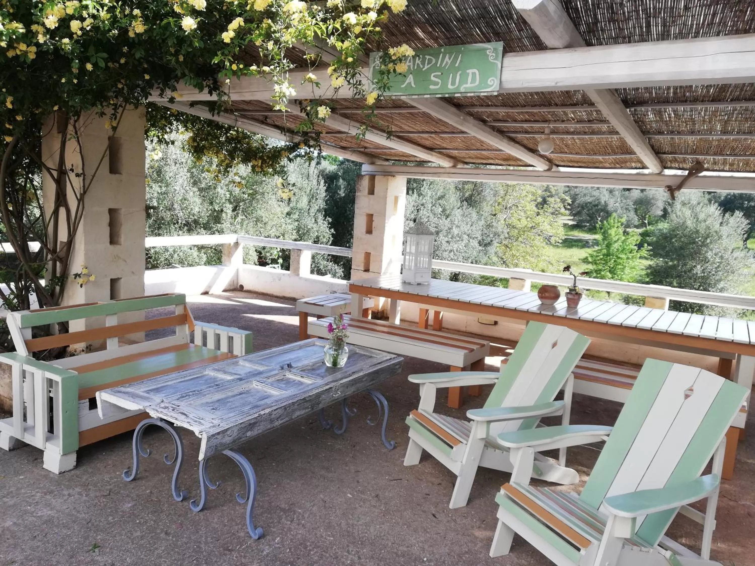 Garden in B&B Giovannarolla Green House