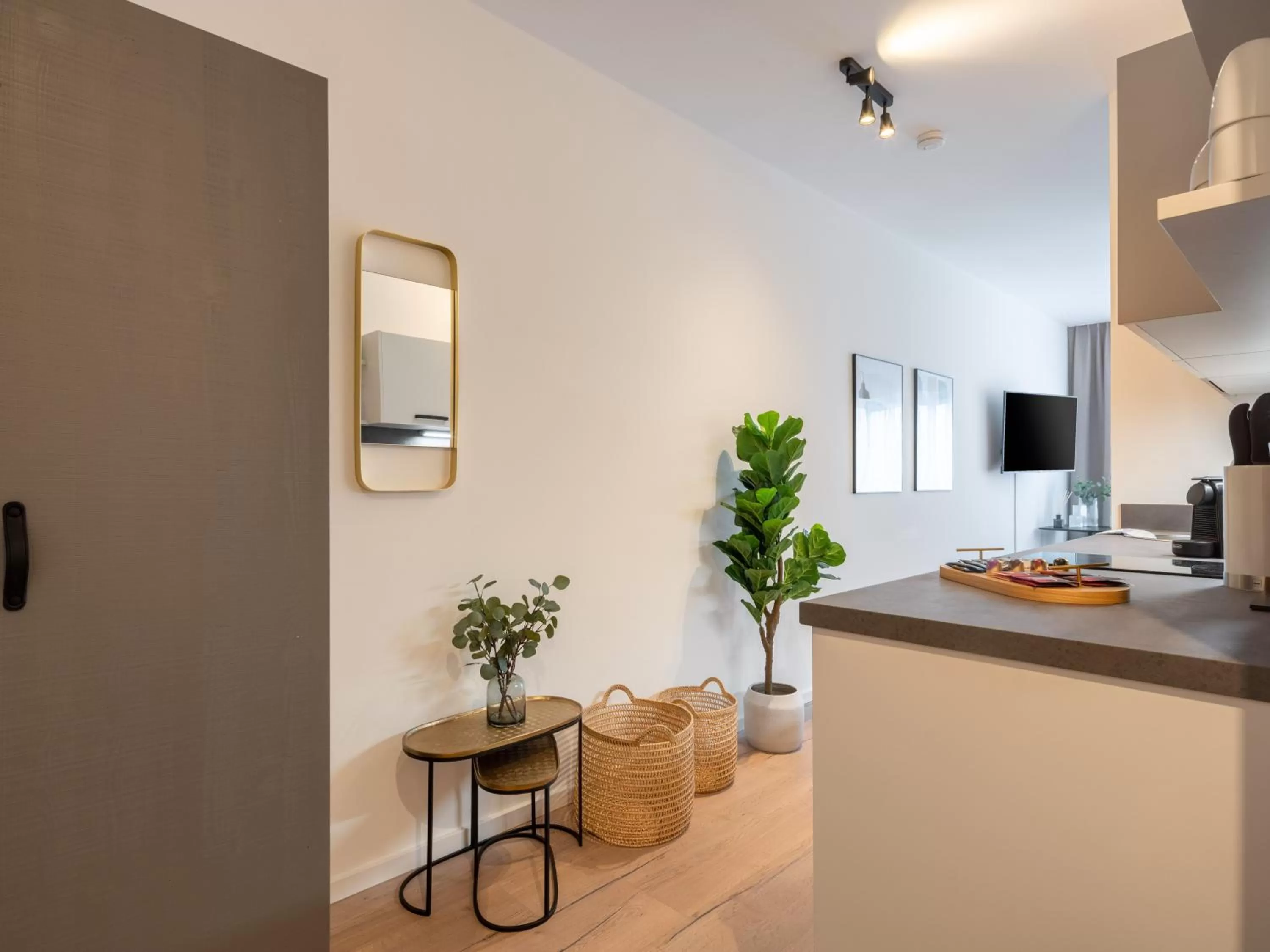 Coffee/tea facilities in Limehome Frankfurt Gutleutstraße - Digital Access