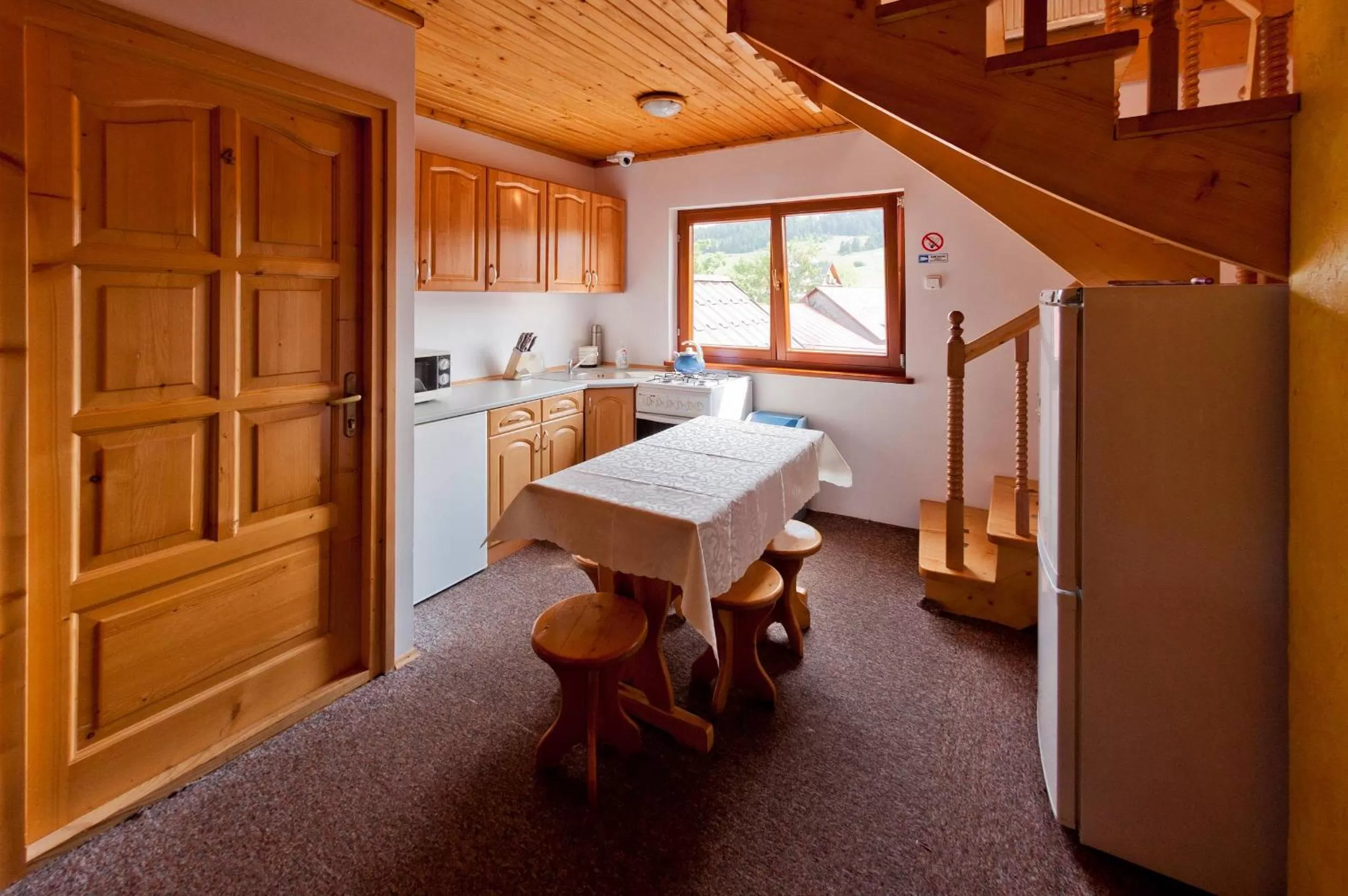 Kitchen or kitchenette in Wynajem Pokoi ,,Góry Tatry Wypoczynek "Paweł Kuczyński
