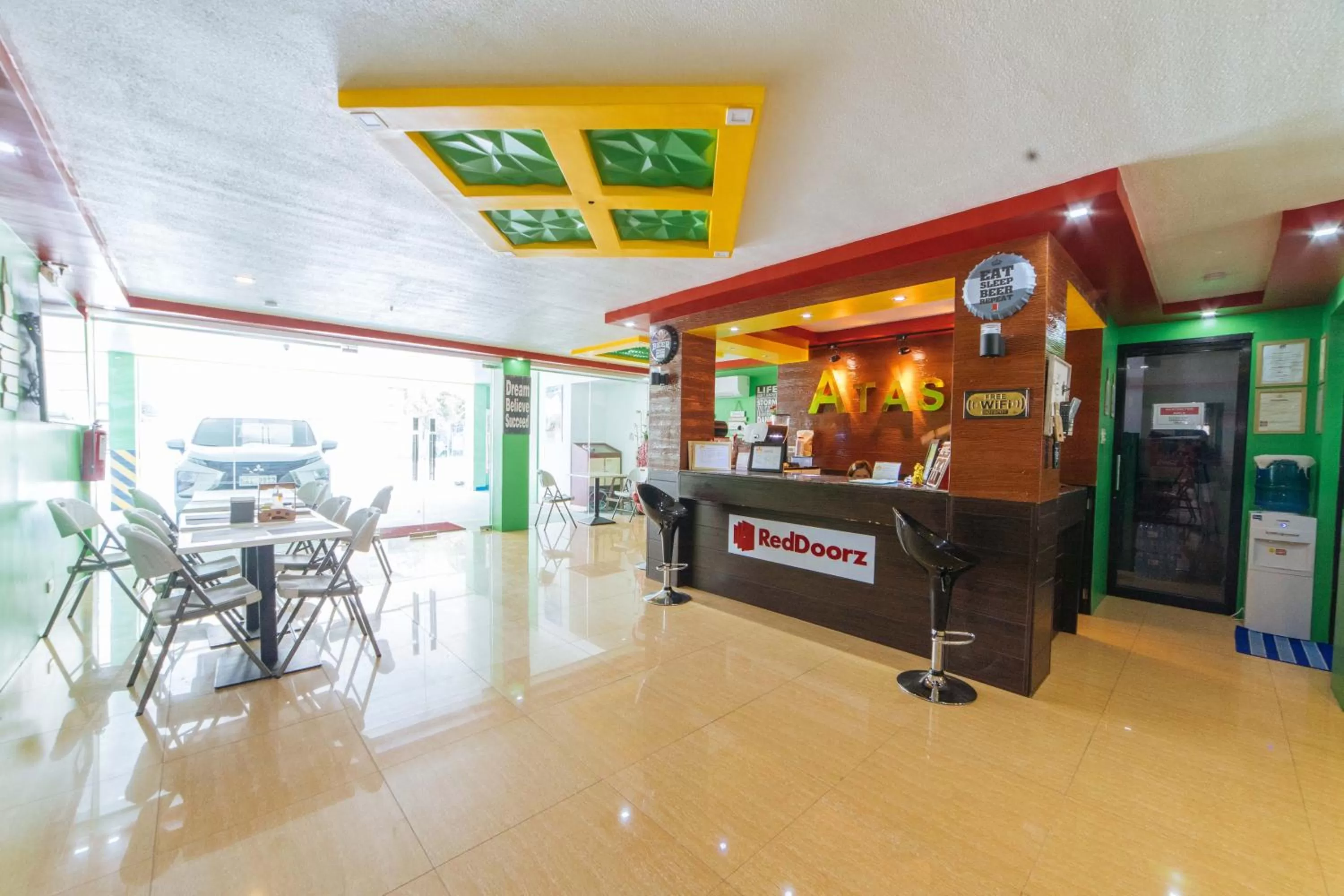 Property logo or sign in RedDoorz near Notre Dame of Dadiangas University