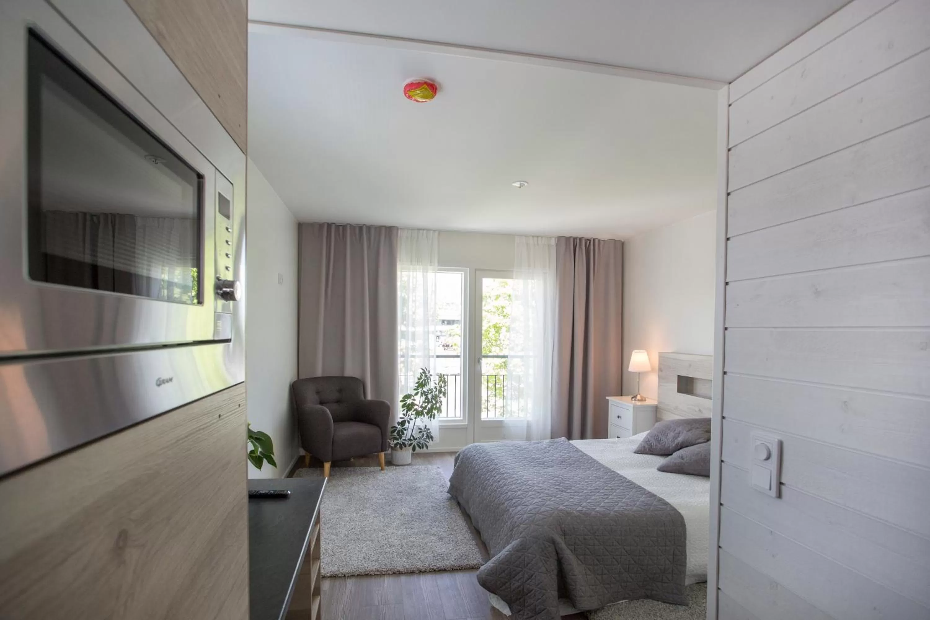 Photo of the whole room, Bed in Hotelli Aittaranta