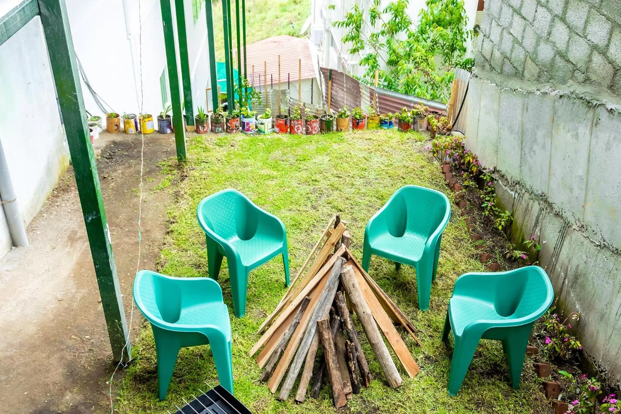 Garden view in FabExpress RMK Nest - Nr Chettiar Park