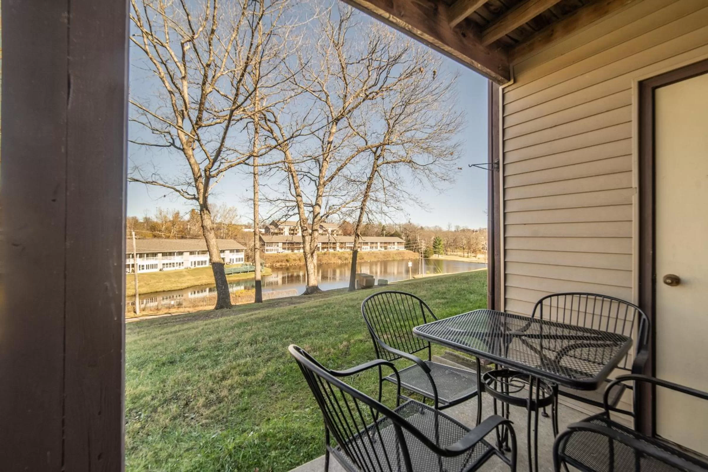 Patio in Pointe Royale Golf Resort