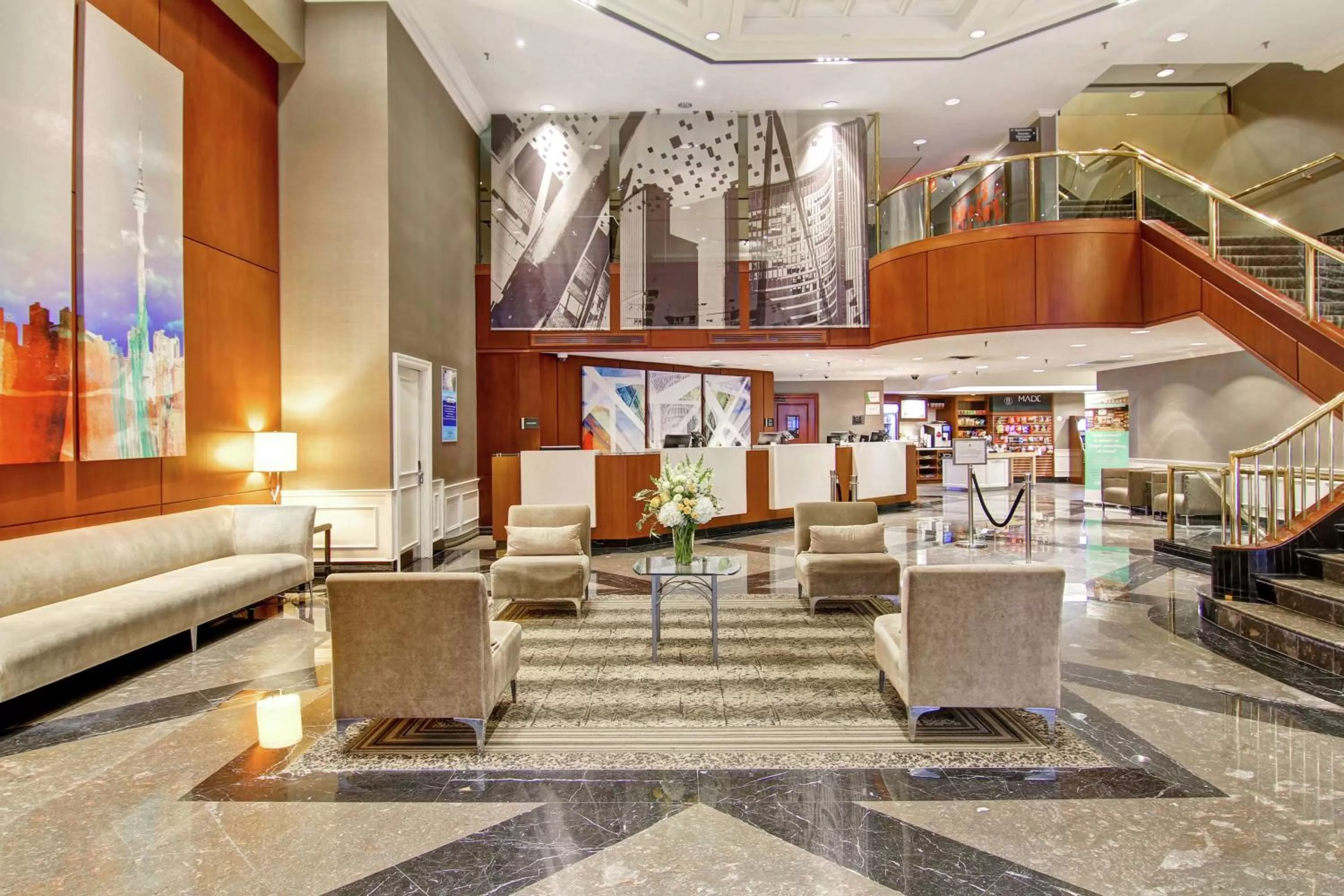 Lobby or reception in DoubleTree by Hilton Toronto Downtown