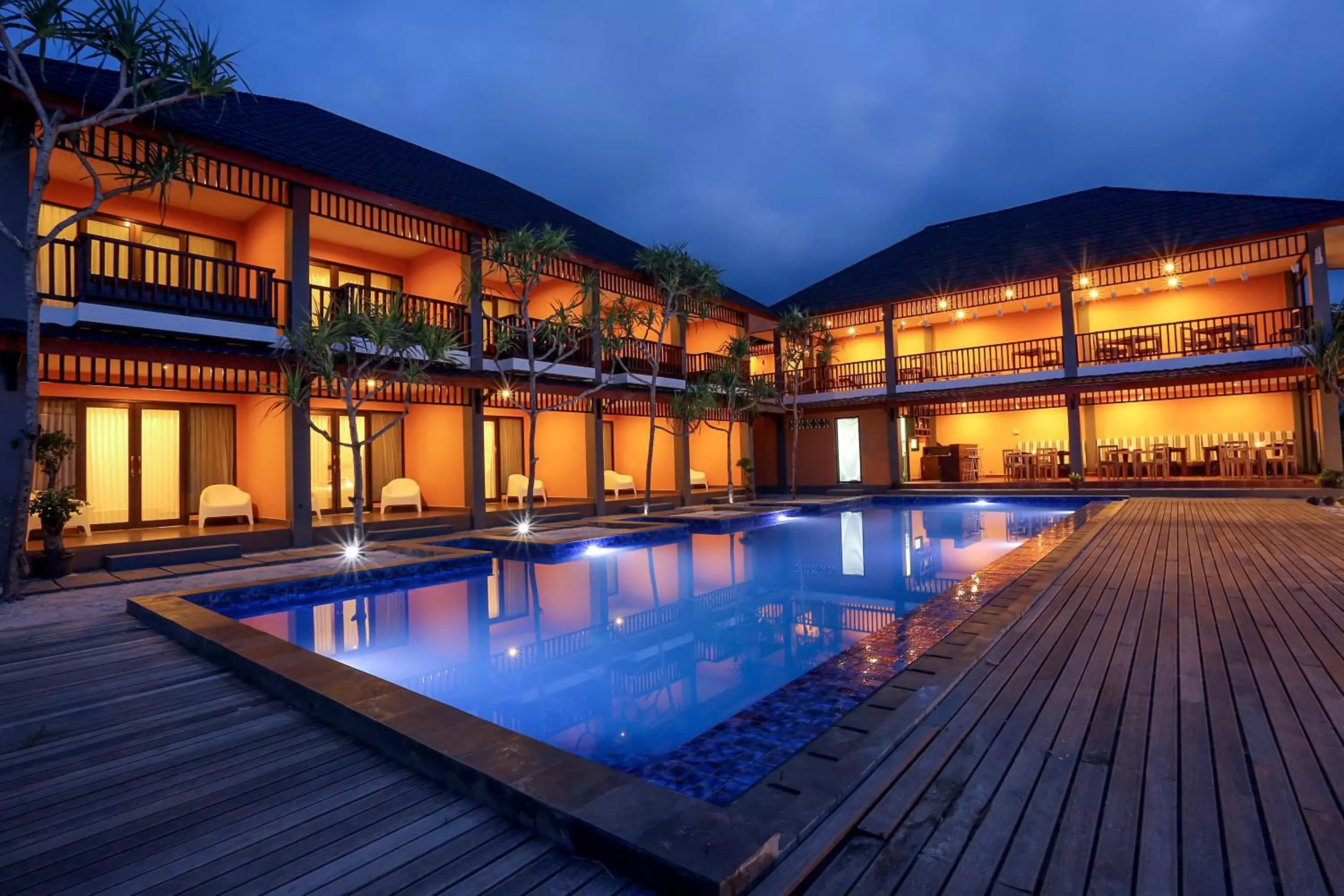 Superior Double or Twin Room with Sea View in Sunset House Gili Meno Superior Double or Twin Room with Sea View in Sunset House Gili Meno