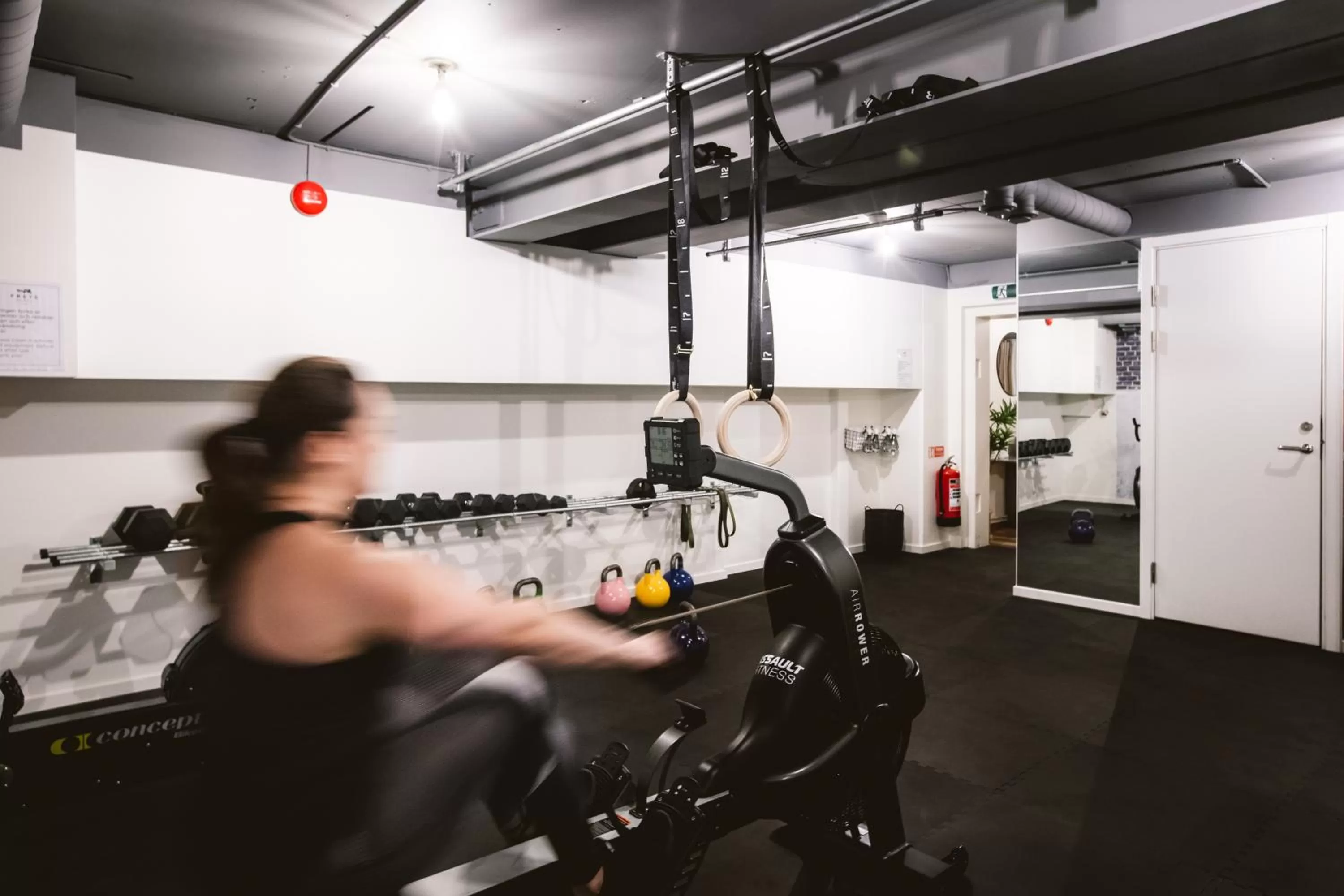 Fitness centre/facilities in Freys Hotel