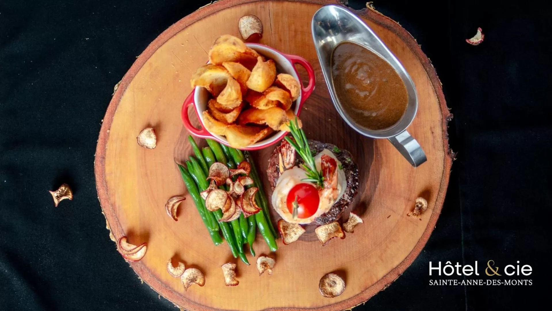 Restaurant/places to eat in Hôtel & cie