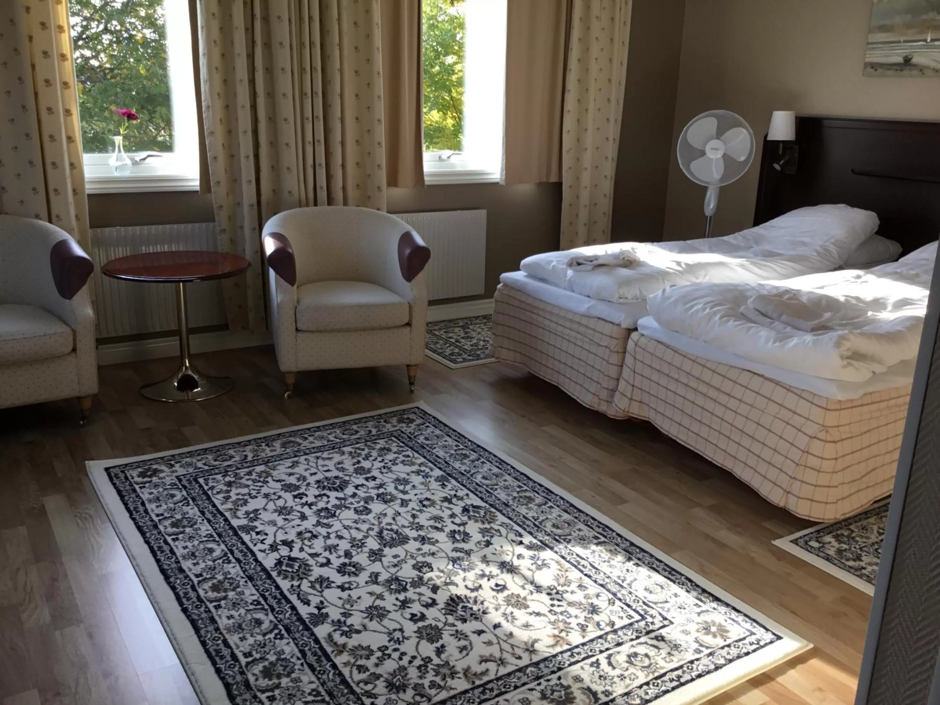 Bed in Dagsholm Hotell