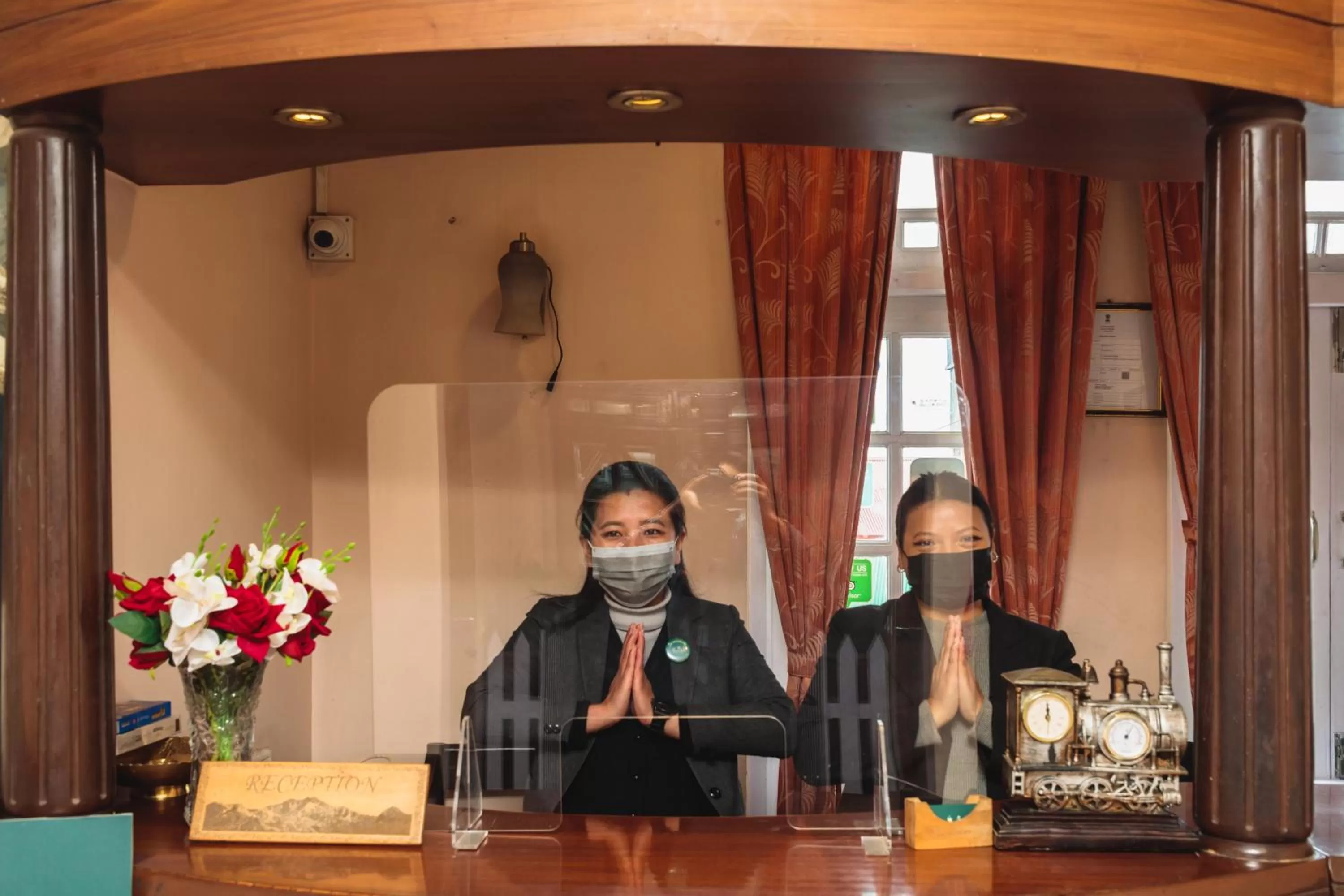 Lobby or reception in Muscatel Spring Burn - 100 Mts from Mall Road