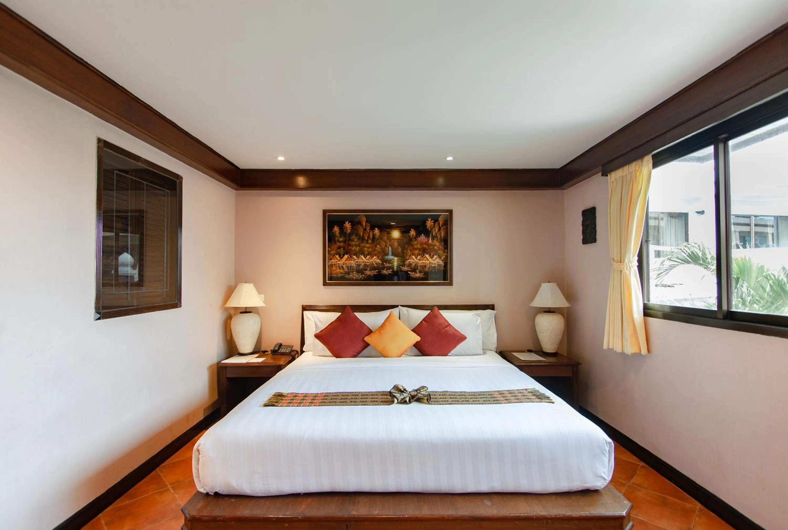 Bed in Karon Sea Sands Resort-SHA PLUS