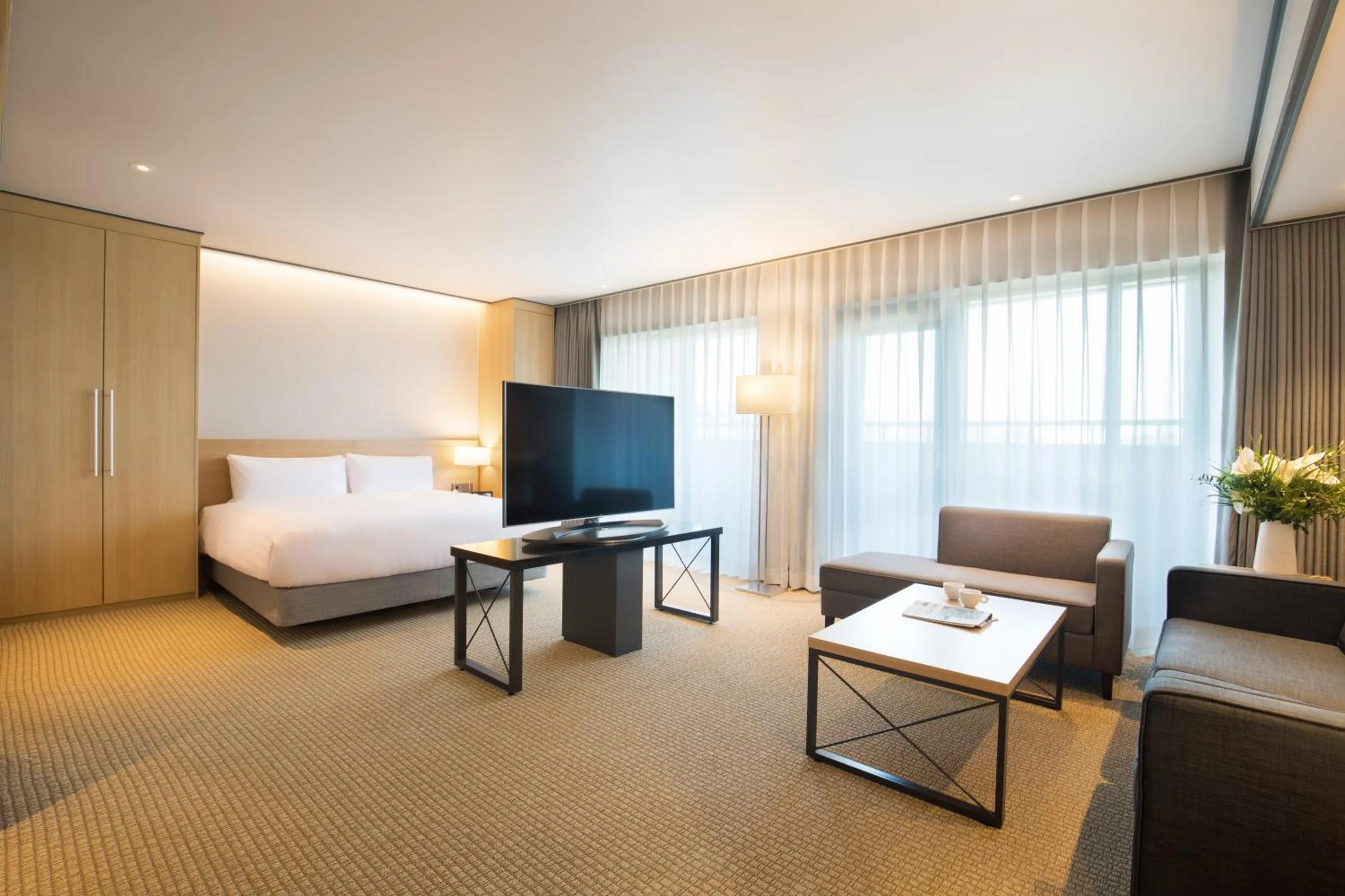 Bedroom, Bed in Orakai Cheonggyesan Hotel, BW Premier Collection