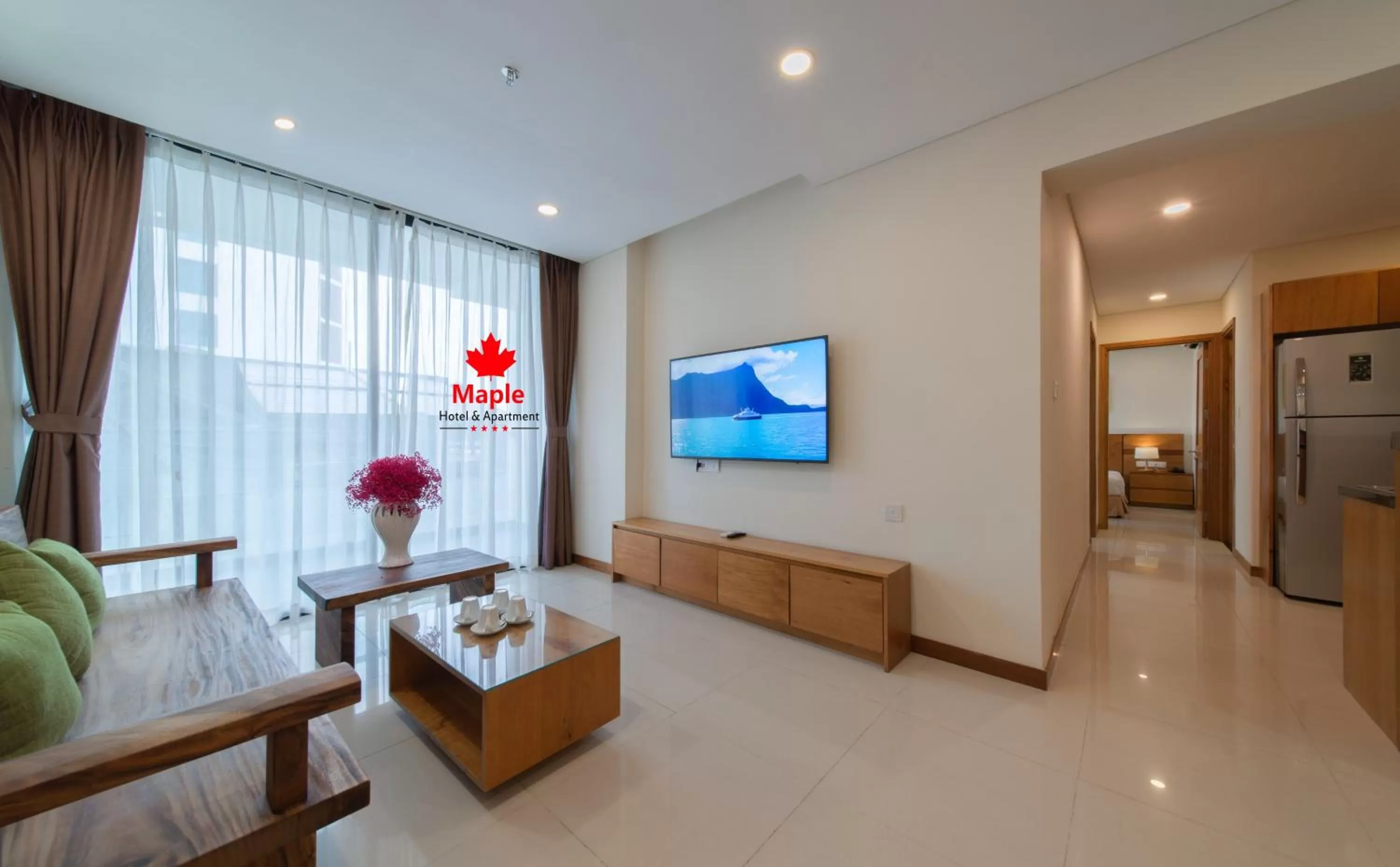 TV and multimedia in Maple Hotel & Apartment