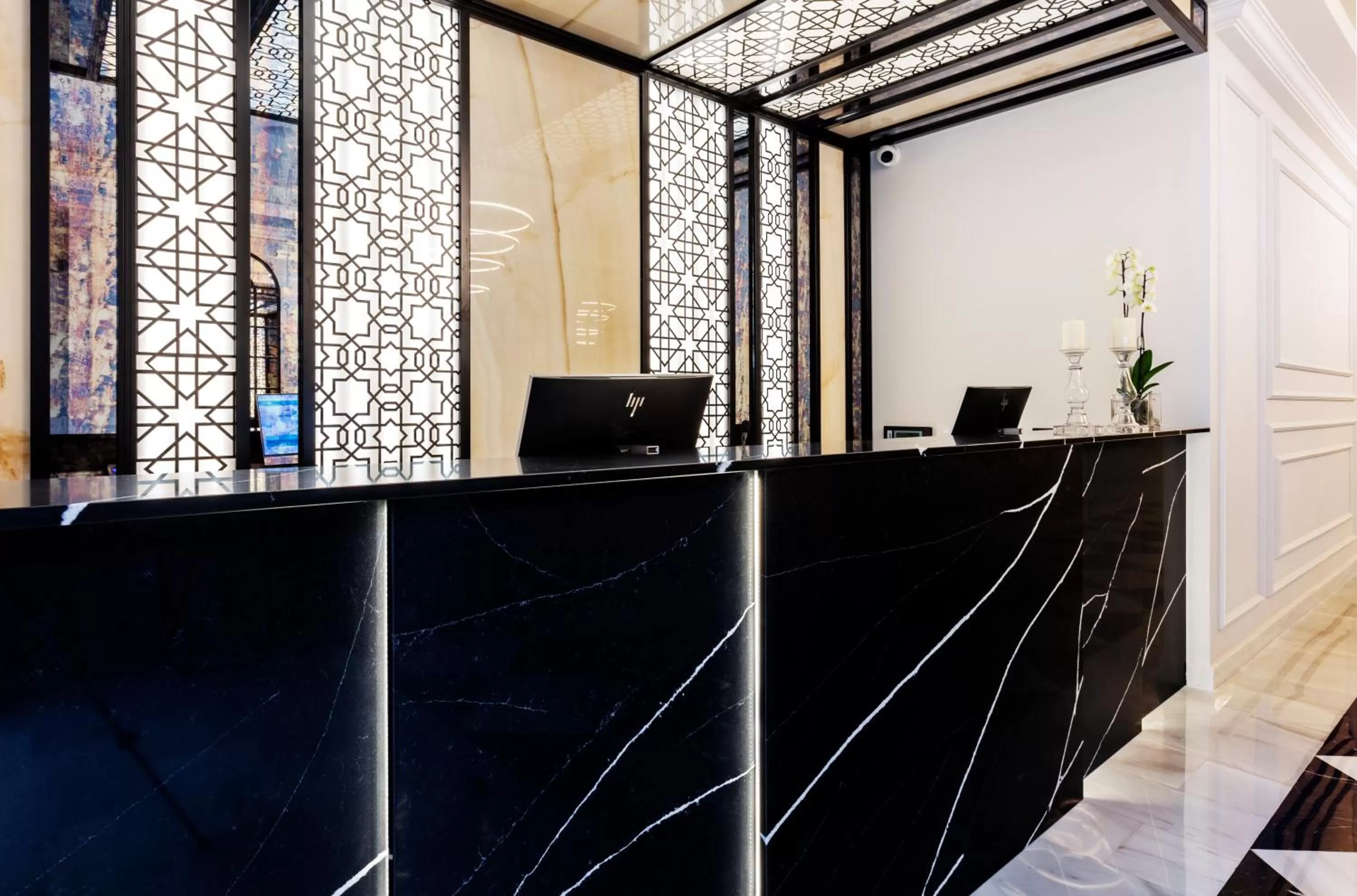 Lobby or reception in Eurostars Puerta Real