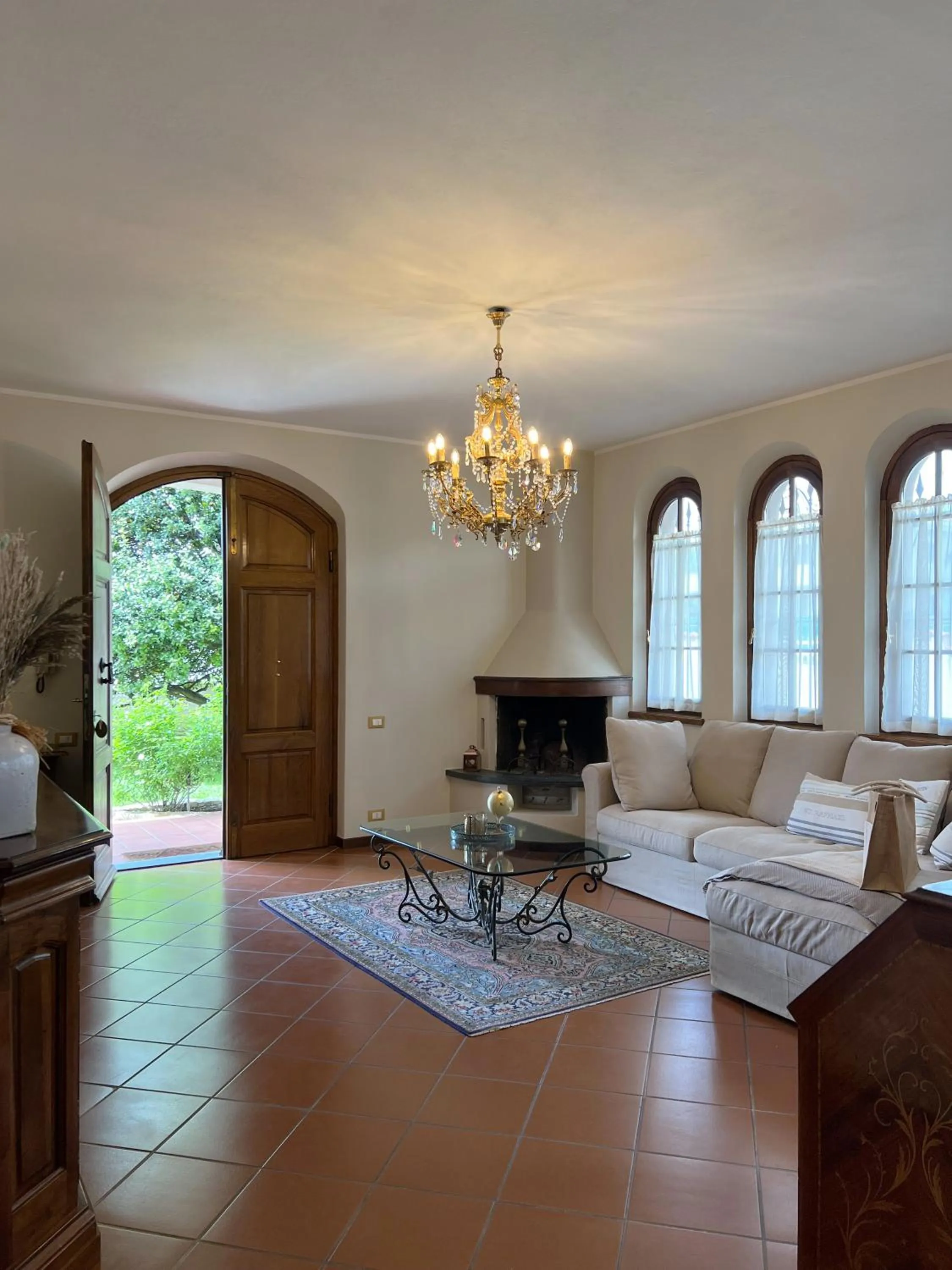 Living room in Hotel Villa Tiziana
