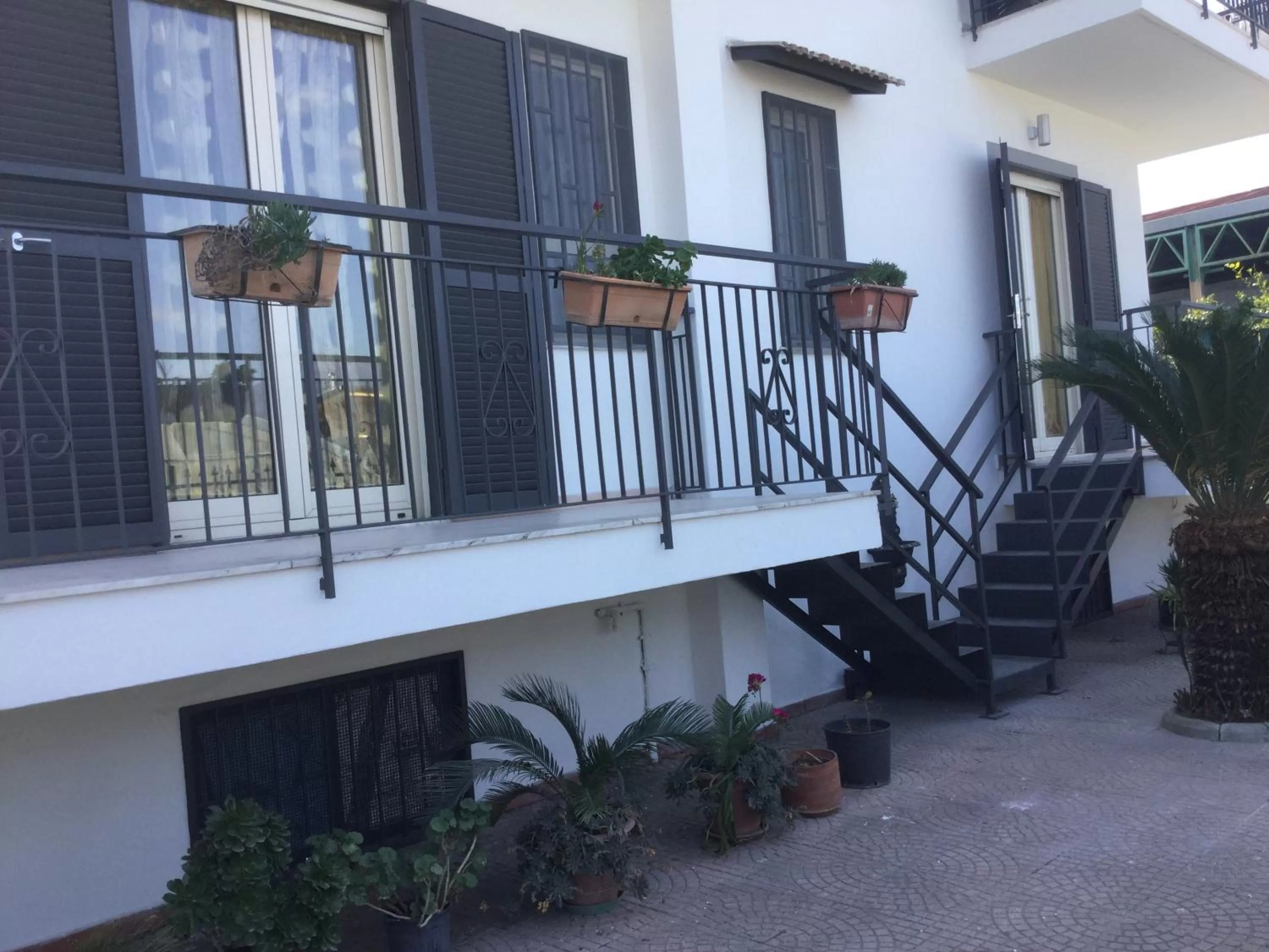 Facade/entrance in Maria's home