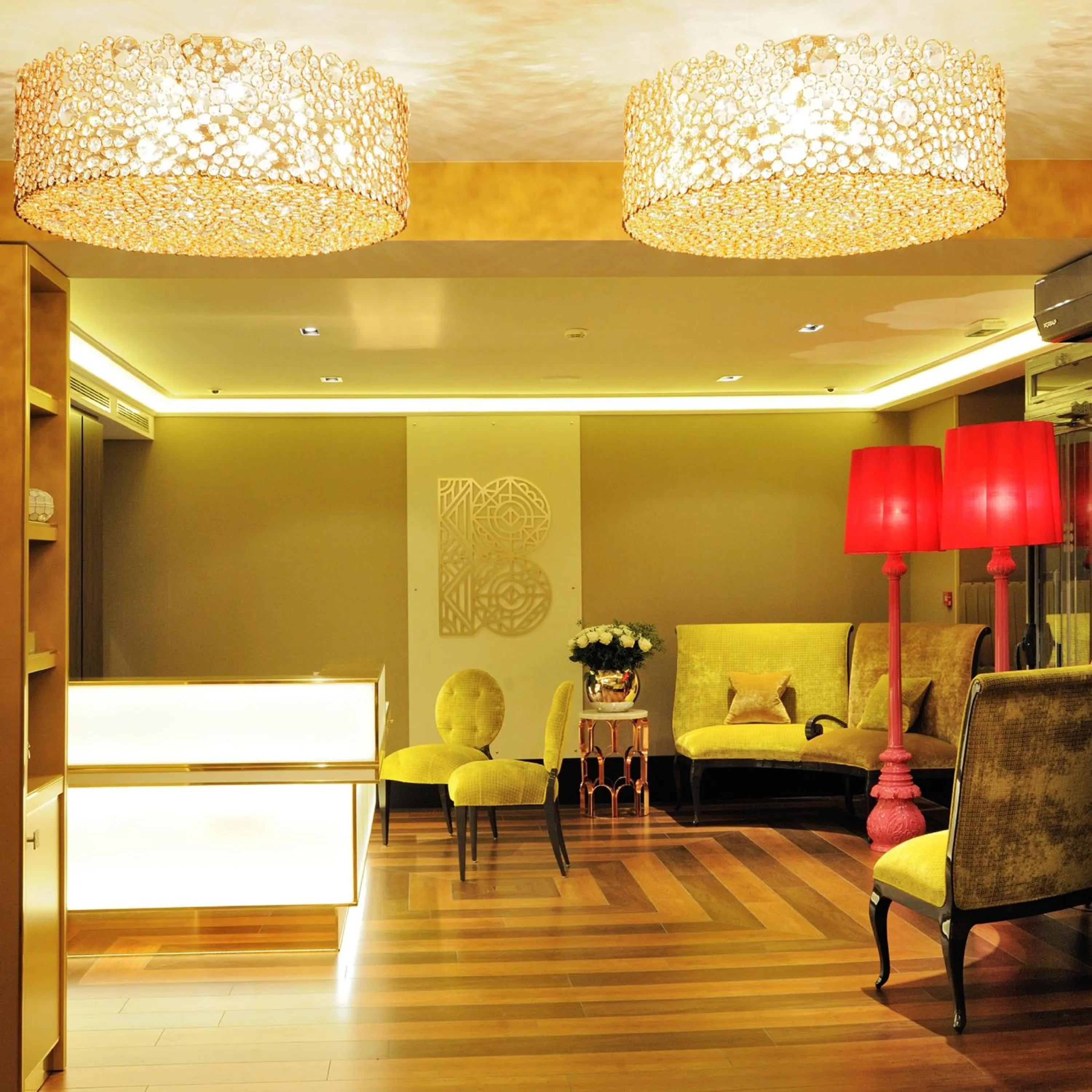 Lobby or reception in Hôtel Baume