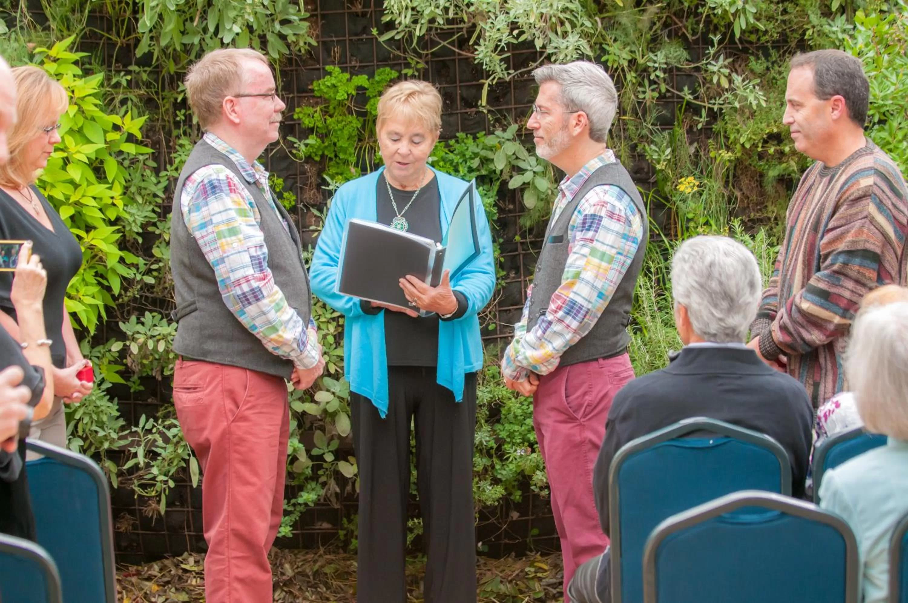 Family in Pilgrim House