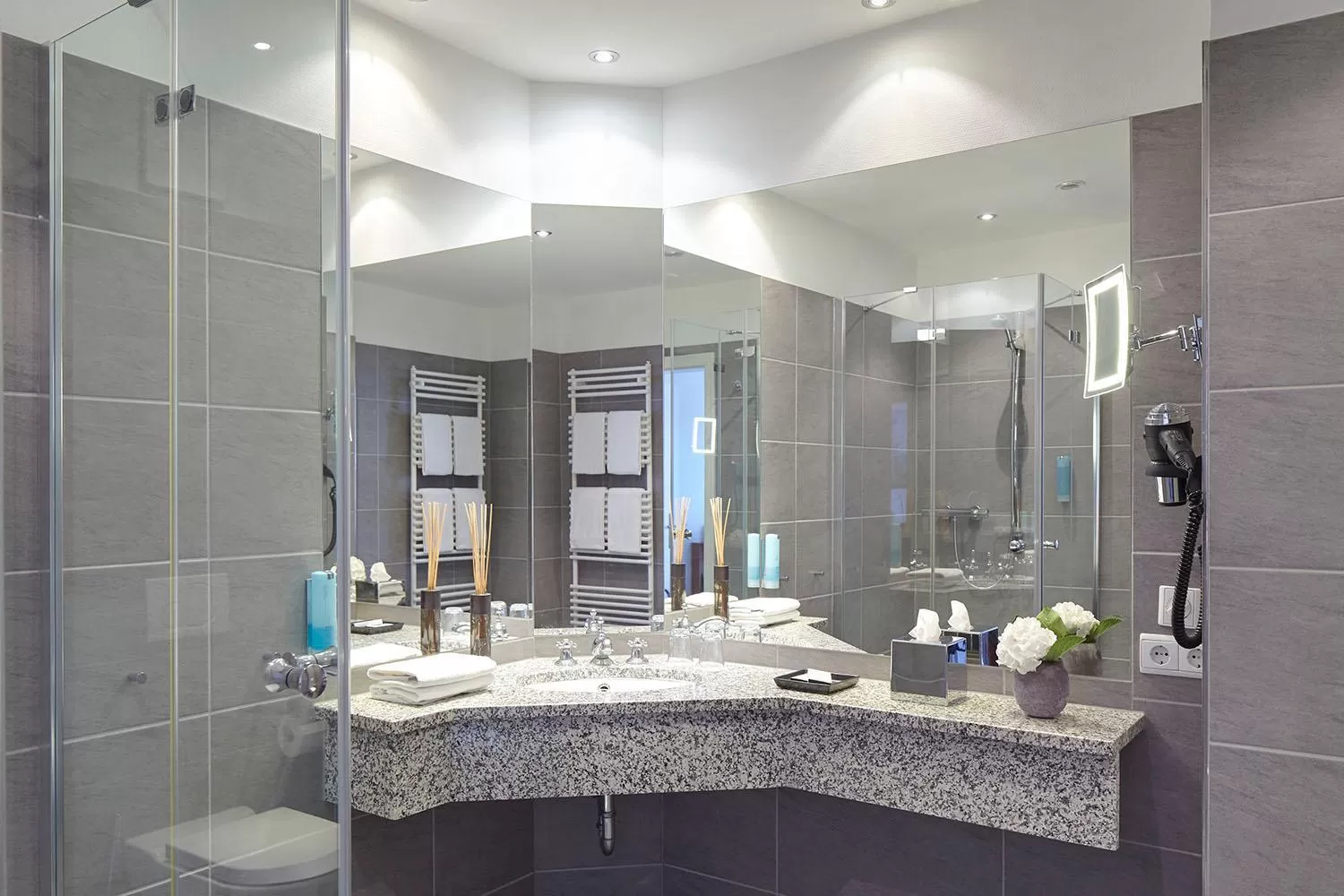 Bathroom in Hotel Villa Belvedere