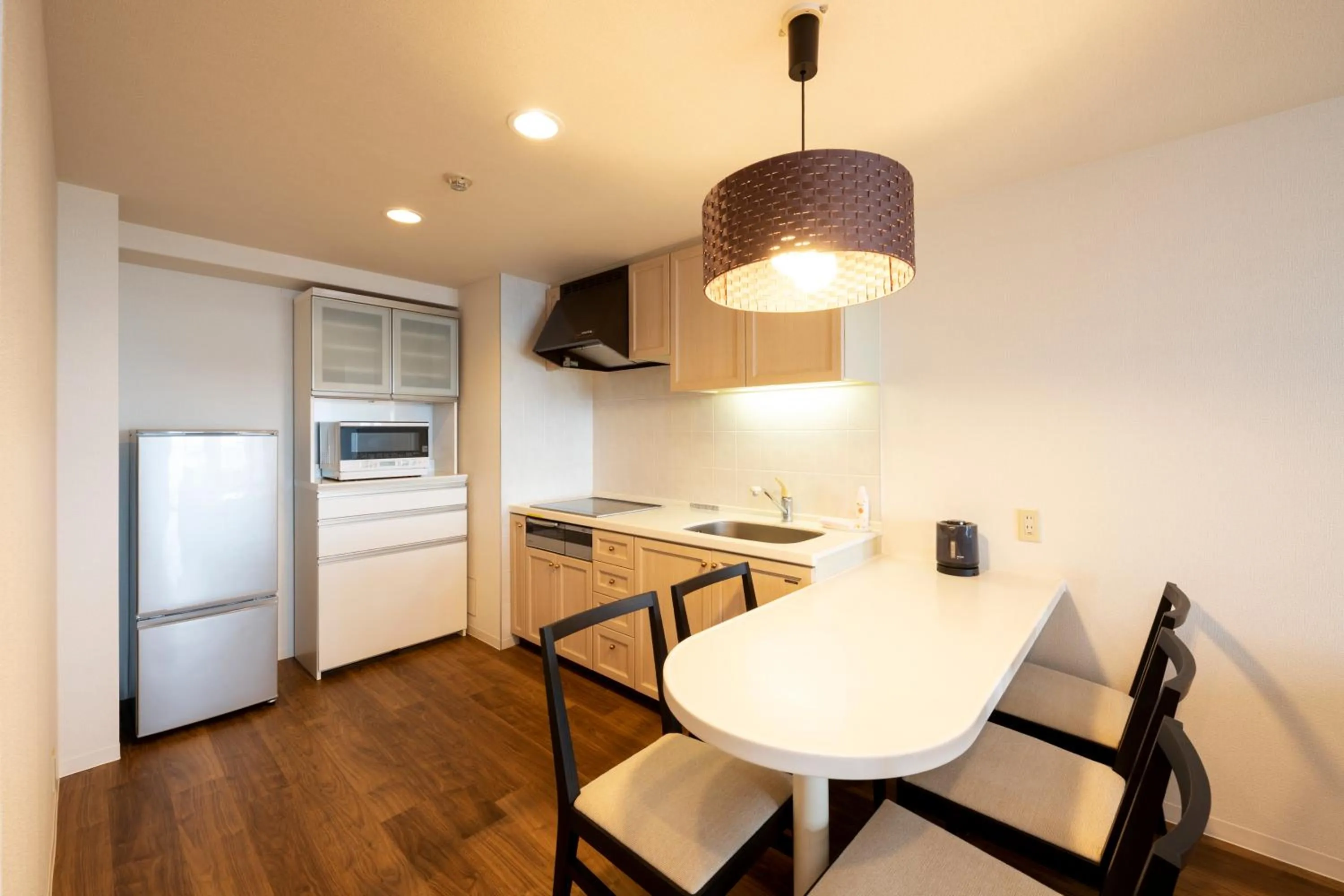 Kitchen or kitchenette in Hotel Village Izukogen