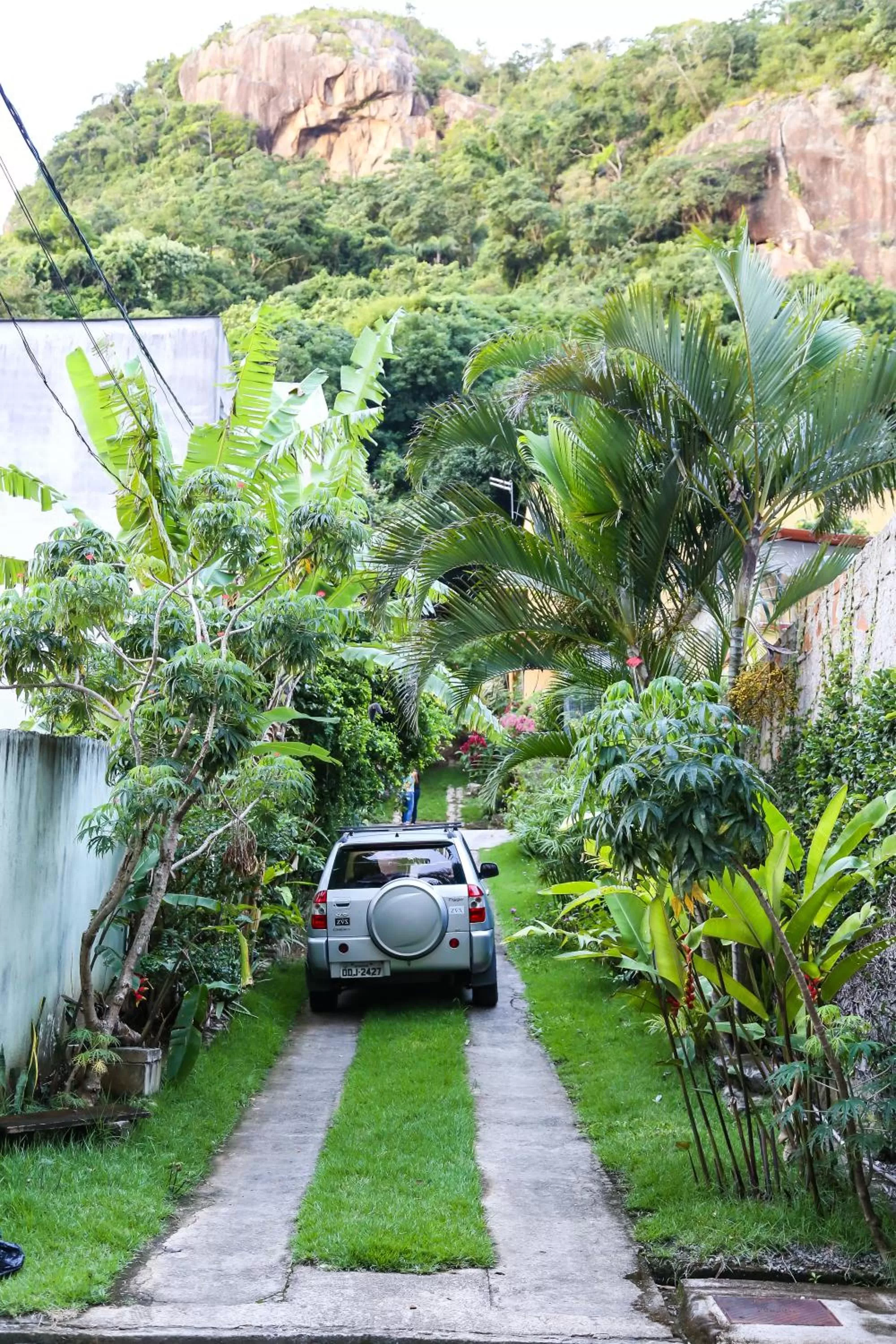 Natural landscape in A Casa Morro do Moreno