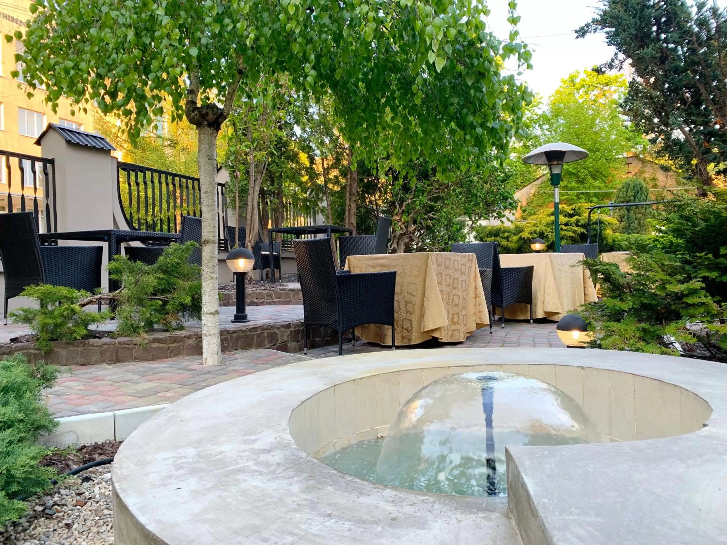 Patio in Eney Boutique Hotel