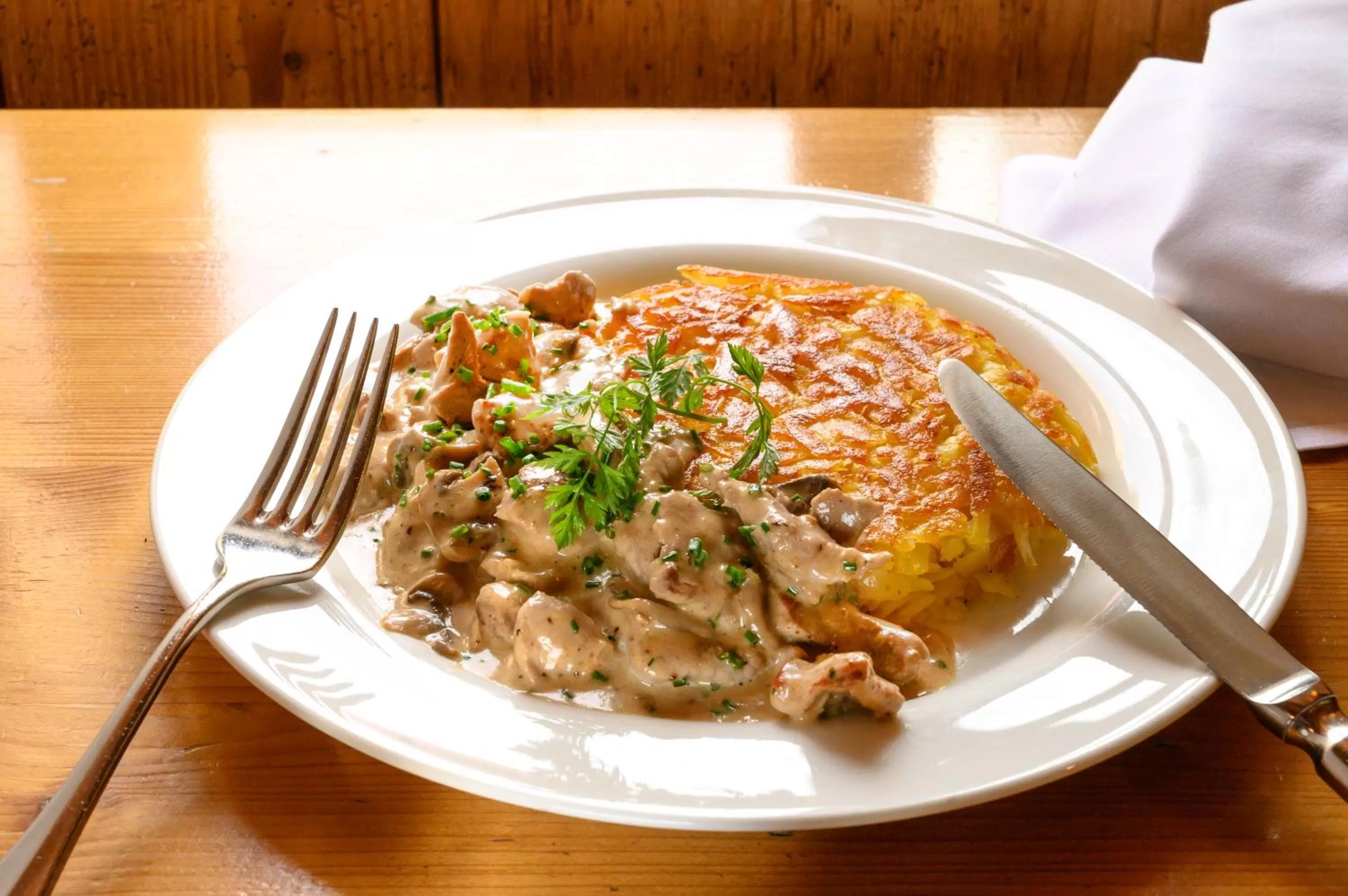 Food and drinks, Food in Romantik Hotel zu den drei Sternen