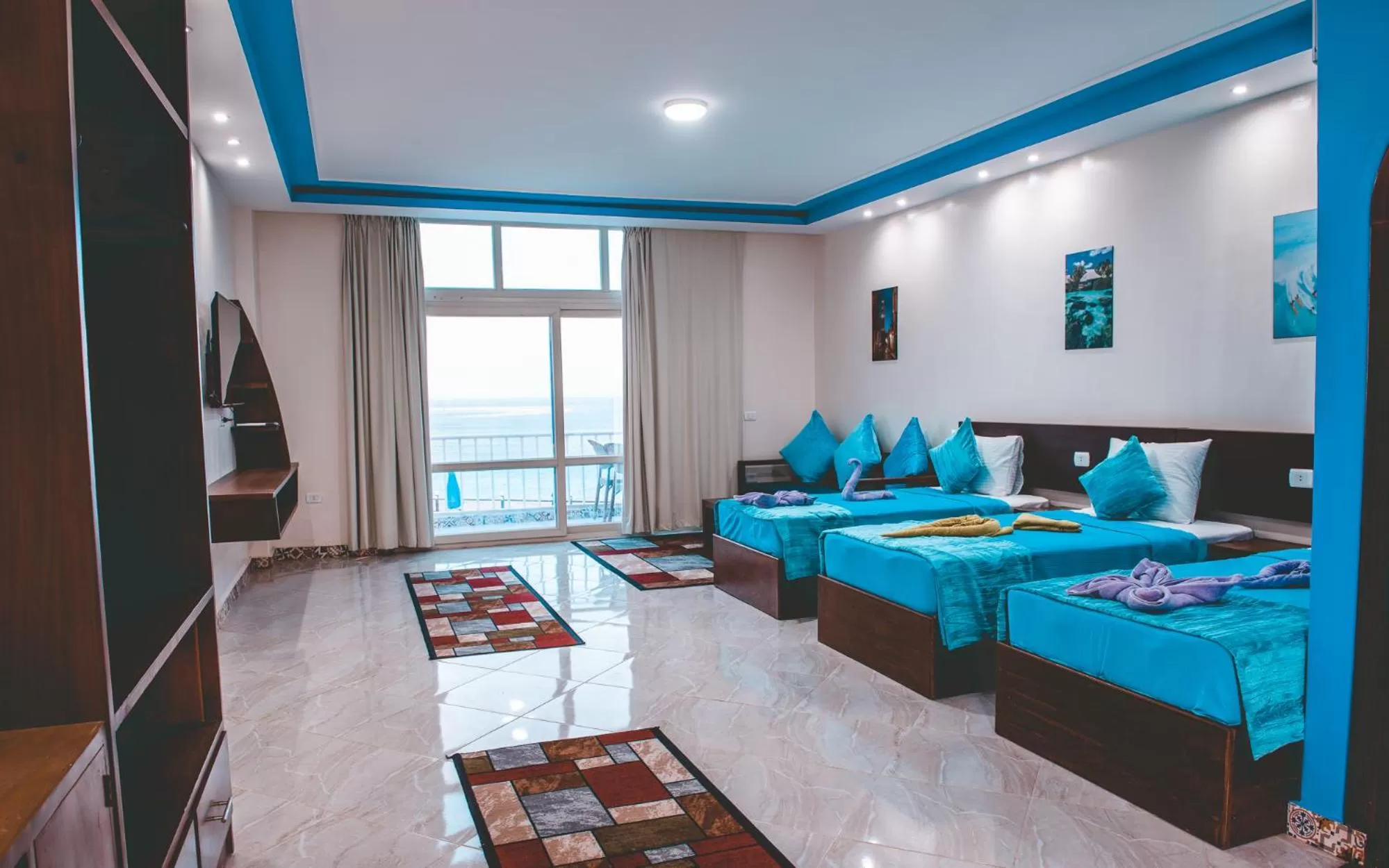 Photo of the whole room, Bed in Seaview Panorama Boatel