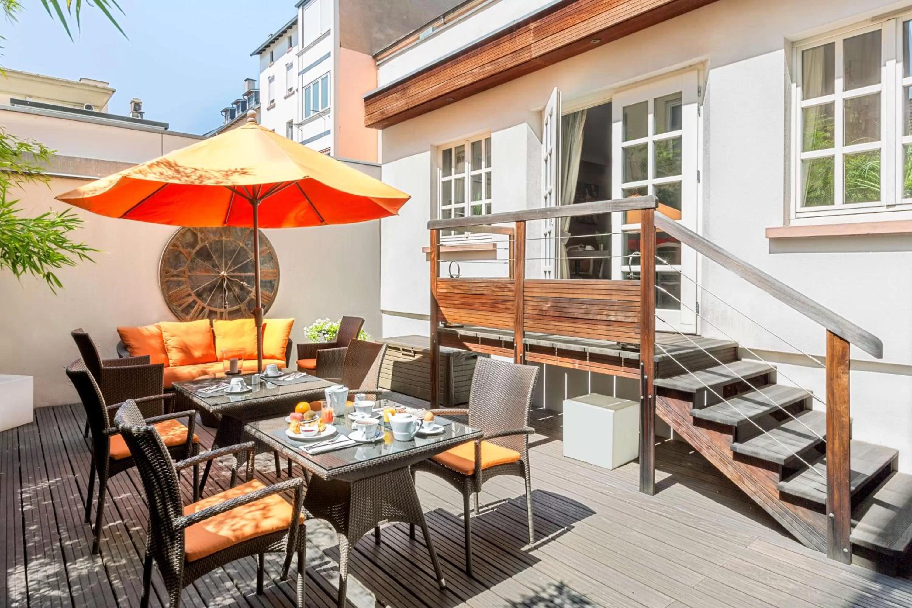 Balcony/Terrace in Best Western Plus Hotel Villa D'est