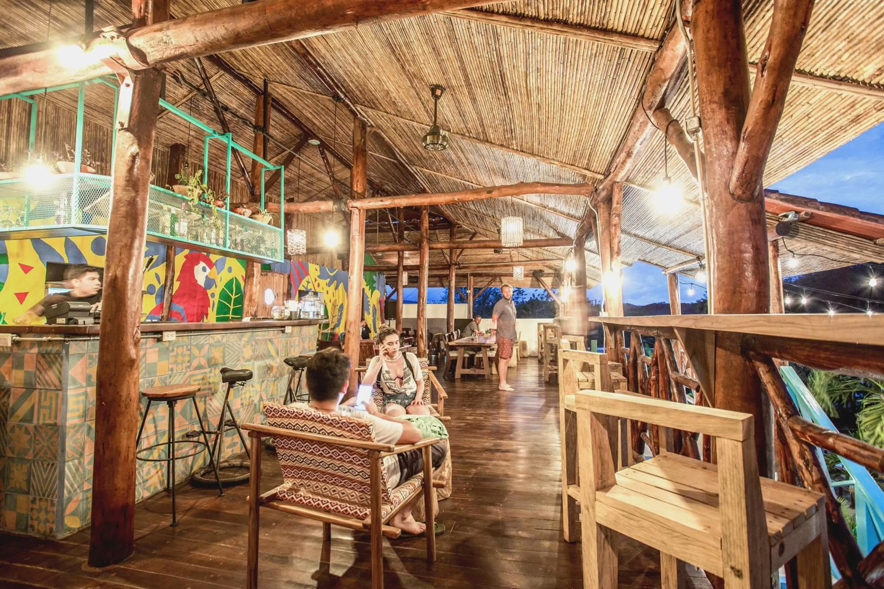 Restaurant/places to eat in Selina Maderas