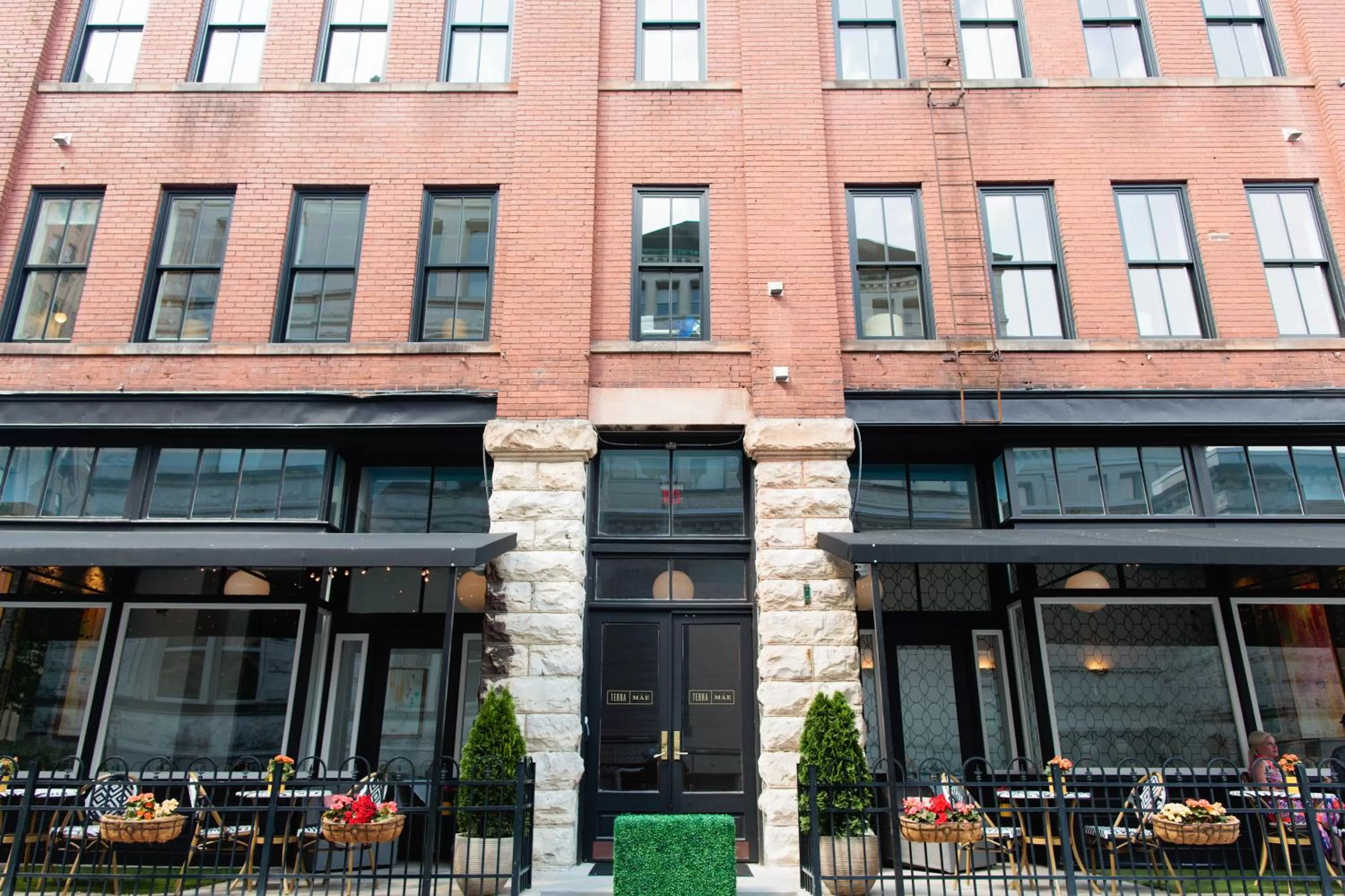 Patio in The Dwell Hotel, a Member of Design Hotels