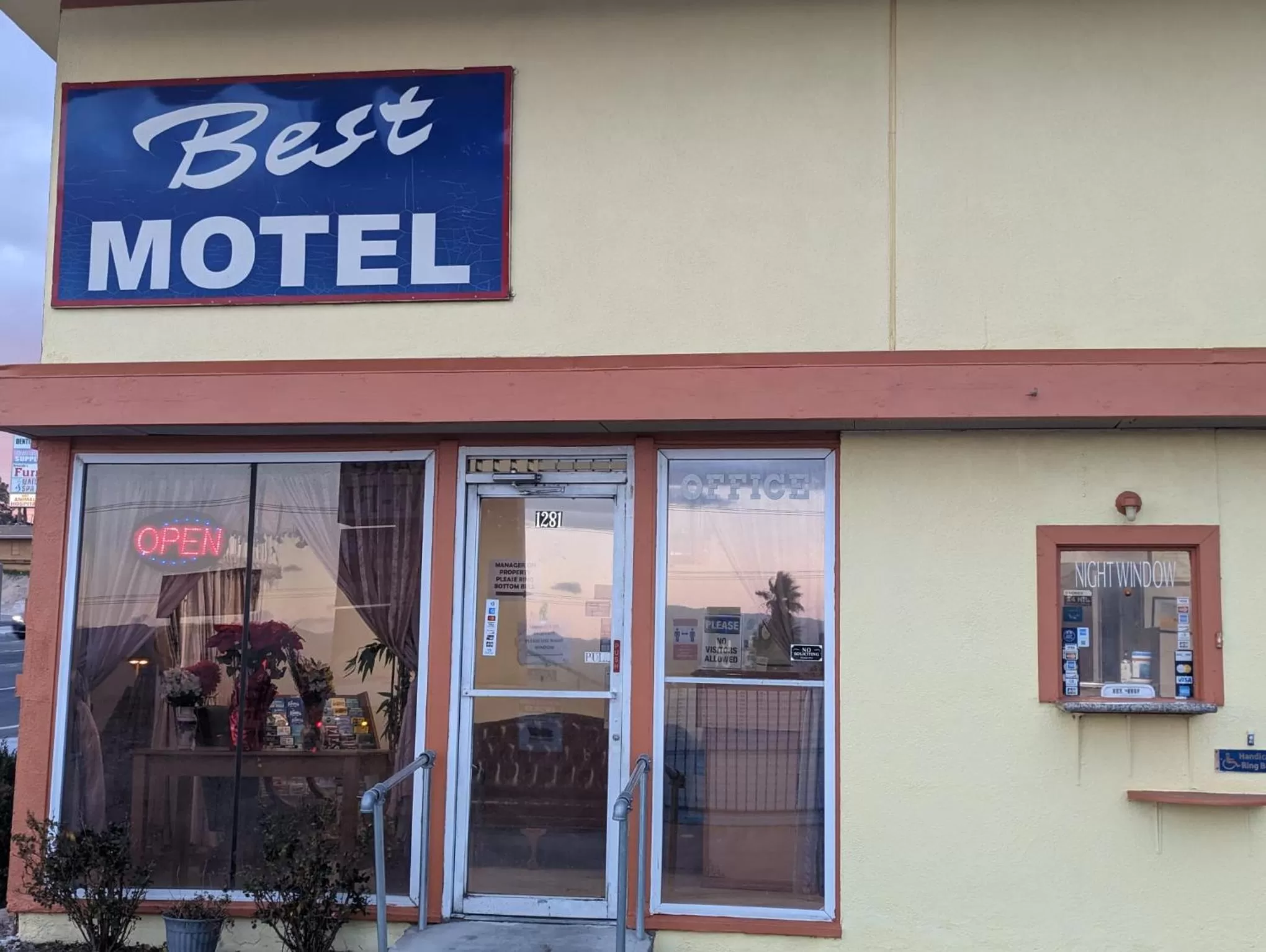 Property logo or sign in BEST MOTEL on Historic Route 66, Barstow