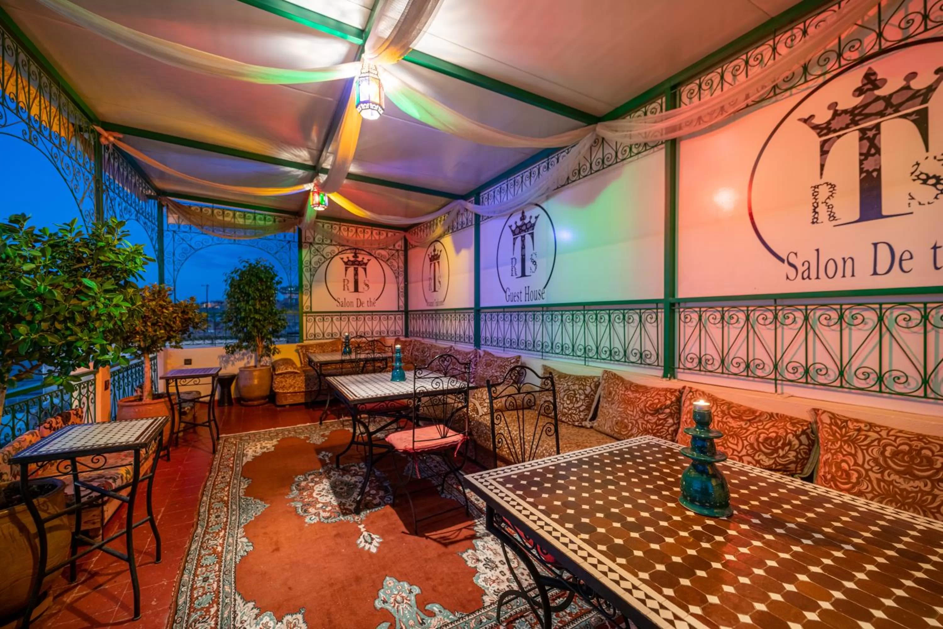 Patio in Riad Taj Salma