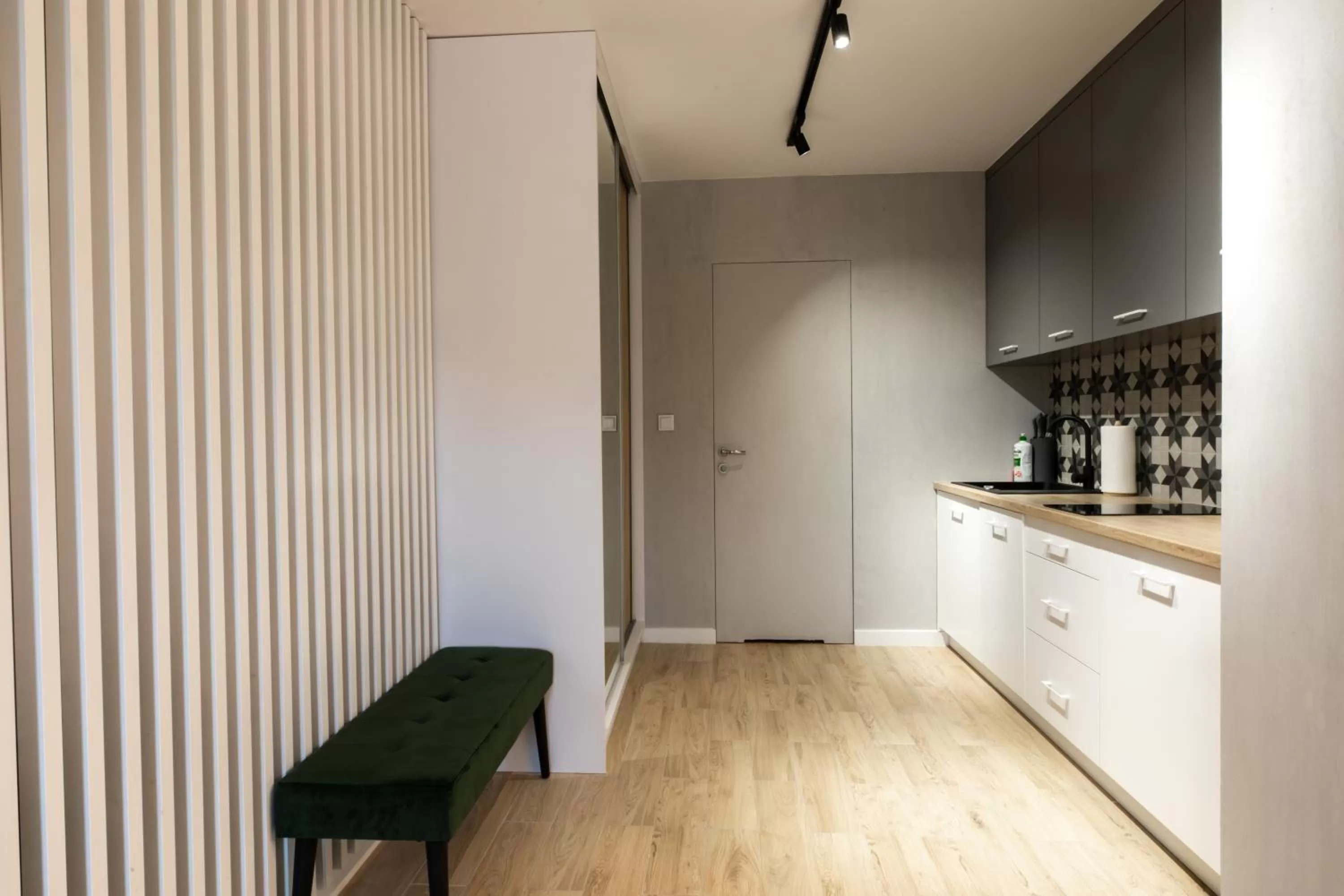 Kitchen or kitchenette in Stylowe Apartamenty Plewiska