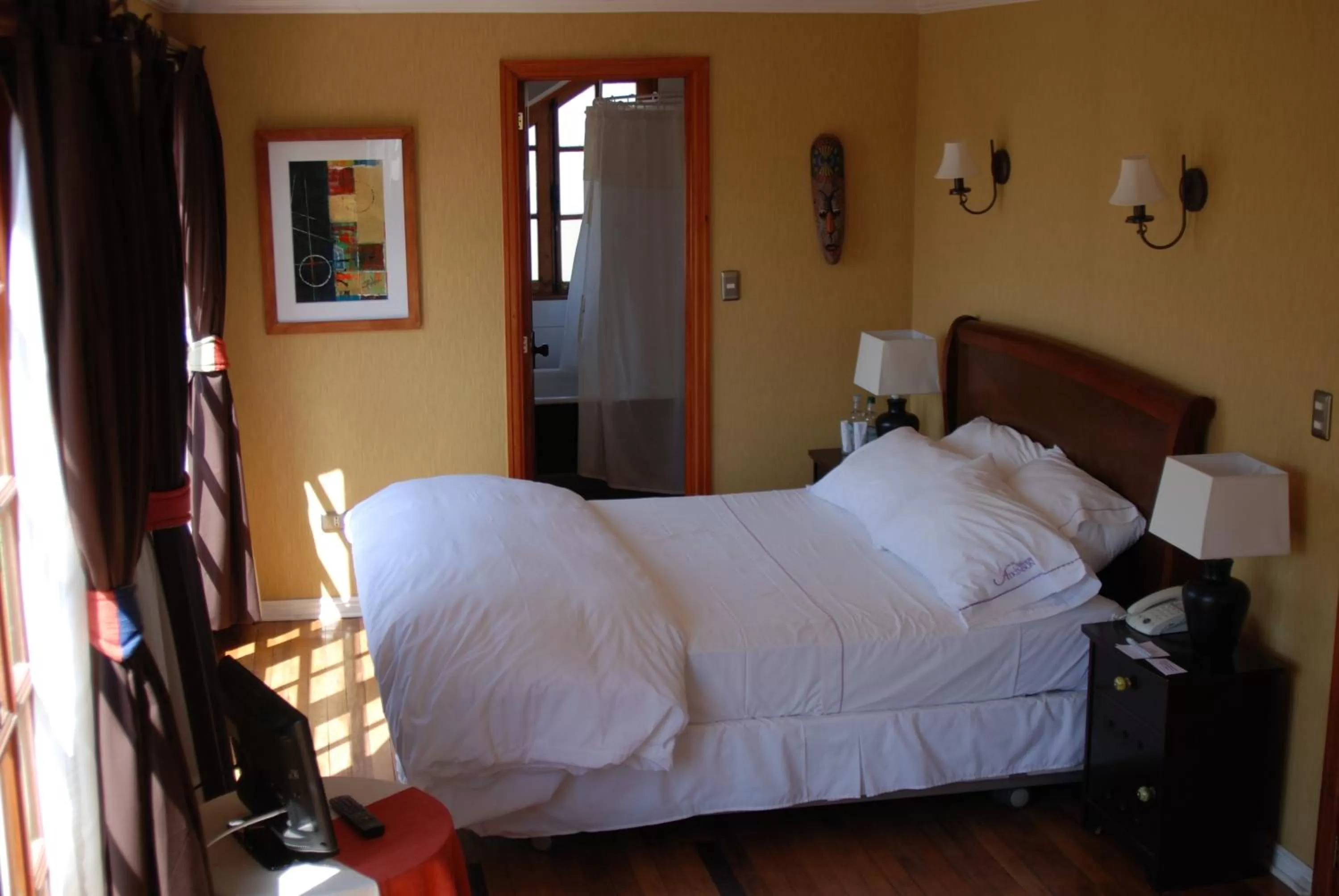 Bed in Hotel Manoir Atkinson