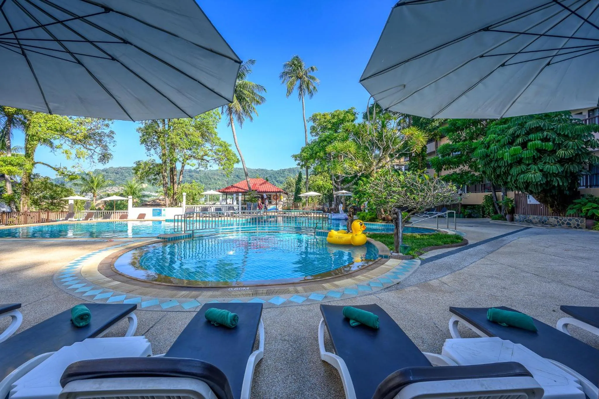Swimming pool in Patong Lodge Hotel - Thailand's Green Hotel Plus