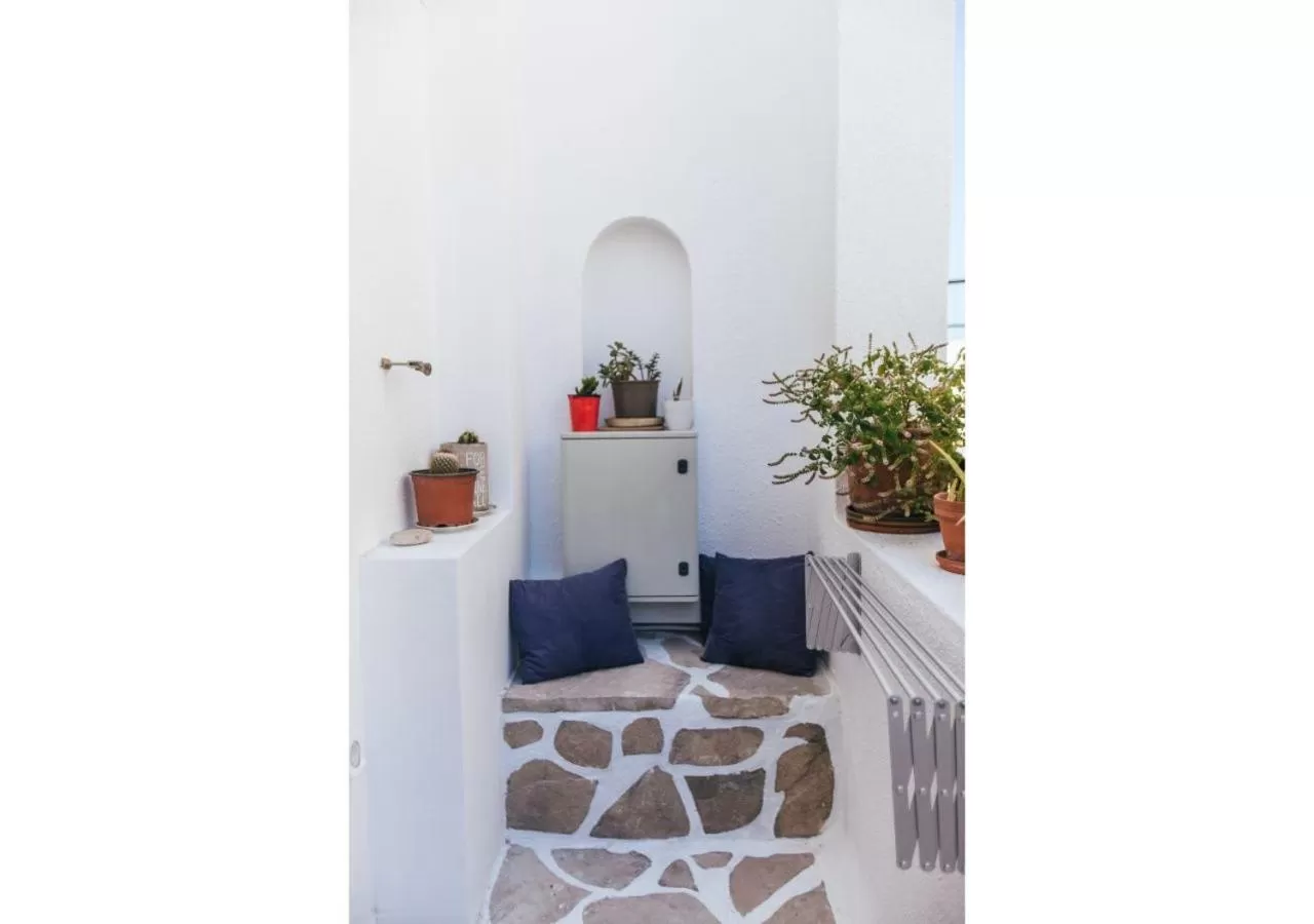 Patio in Arco Naxos Luxury Apartments