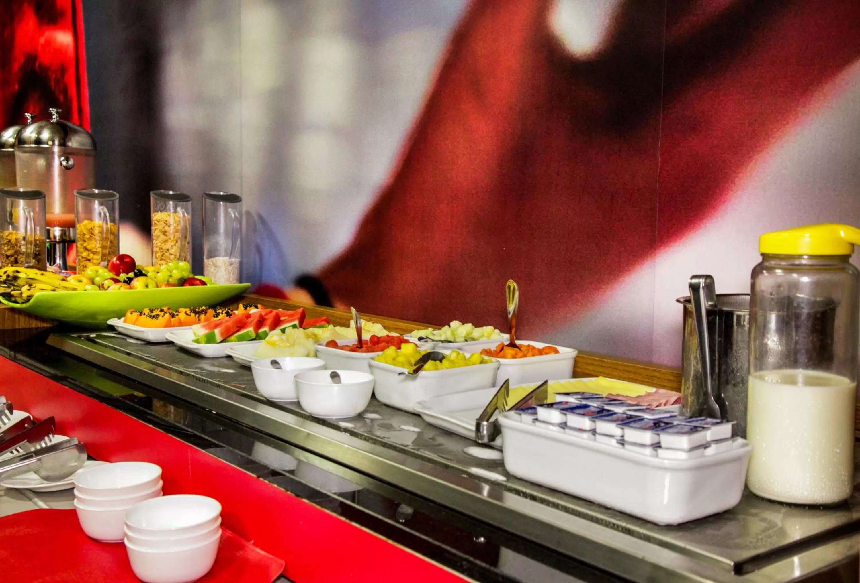 Buffet breakfast in Ibis Bacabal