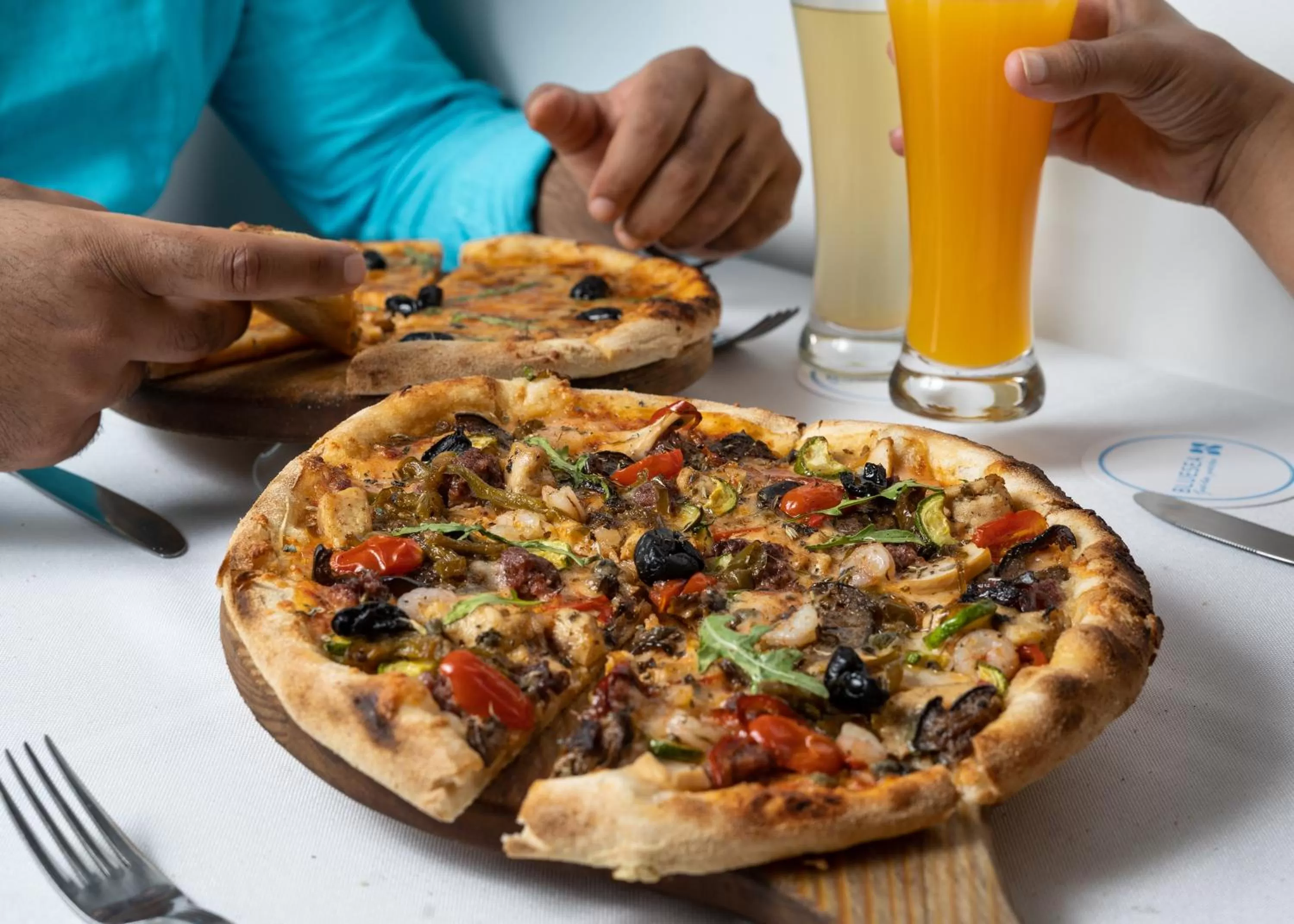 Food and drinks in Blue Sea Le Printemps