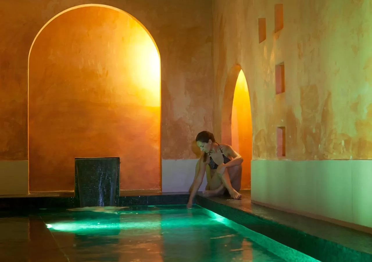 Spa and wellness centre/facilities in Hotel Balneario de Lanjarón