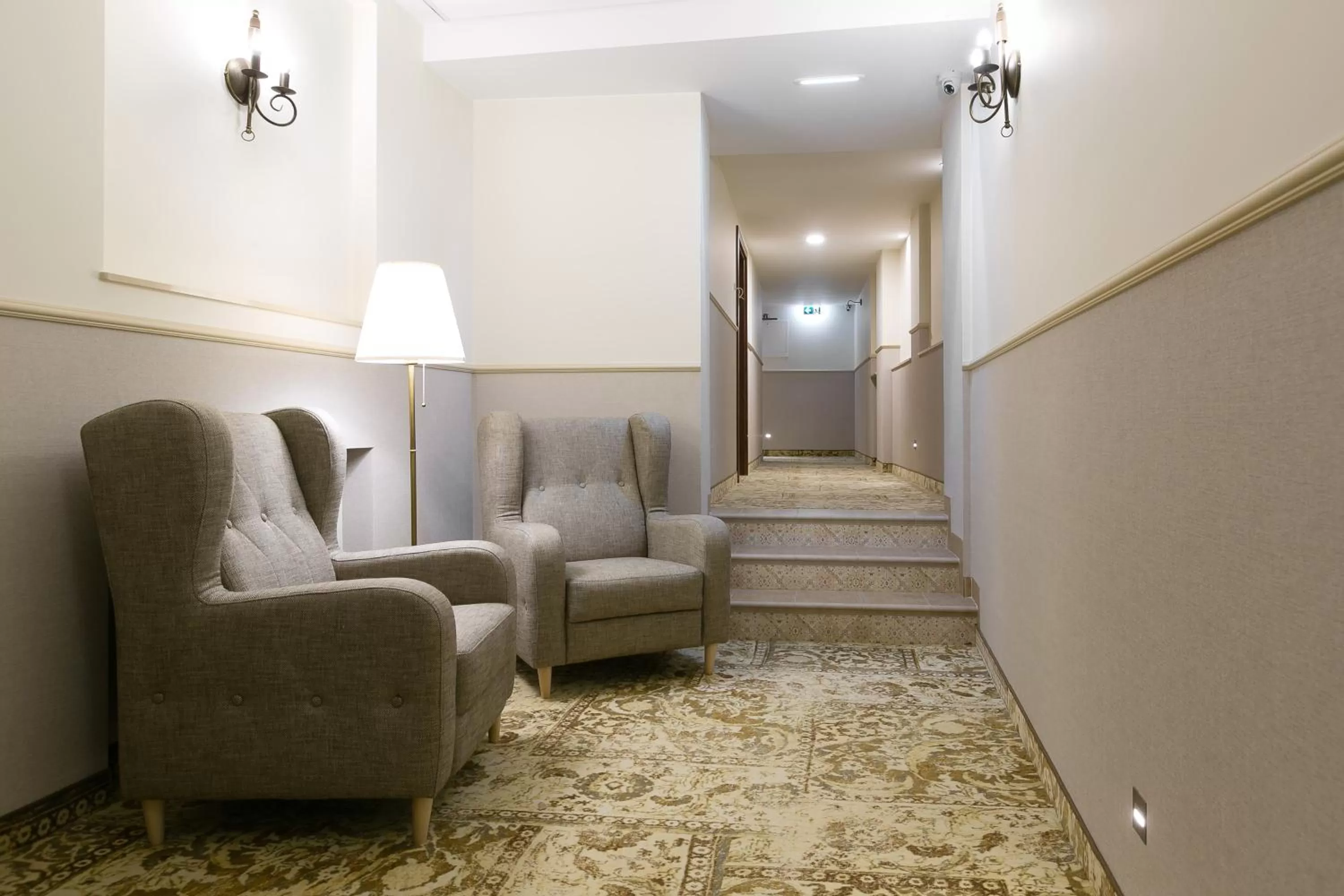 Seating area in Ventus Rosa Boutique Aparthotel