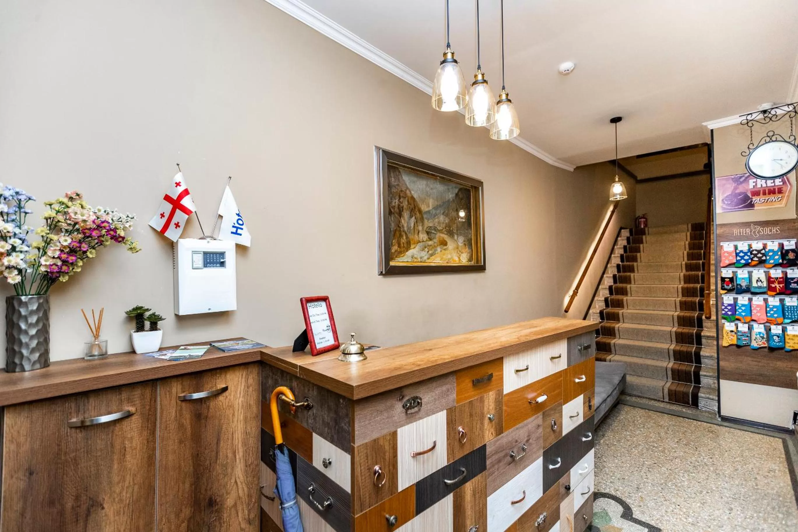 Lobby or reception in Hotello