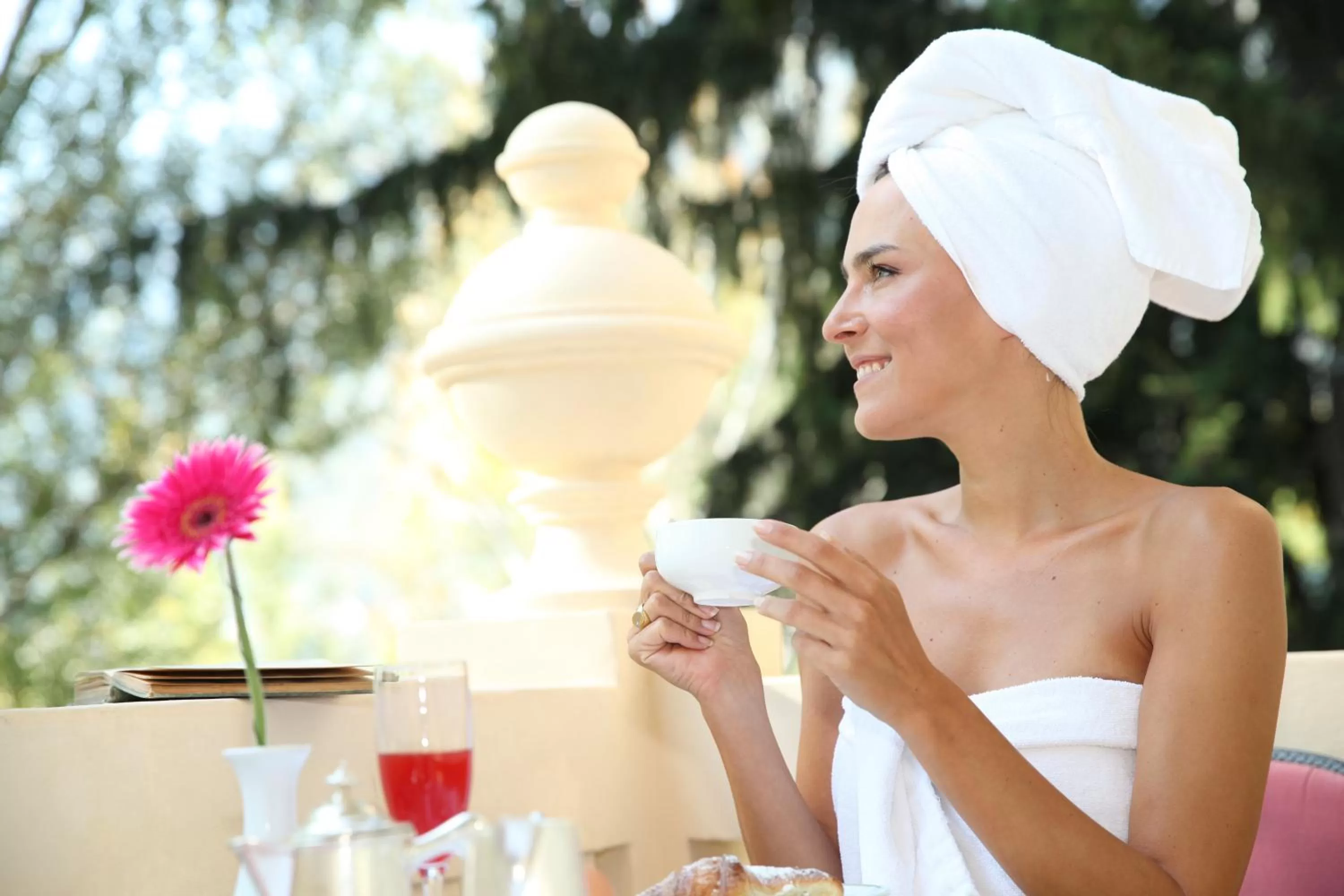 Garden view in Hotel Villa Westend