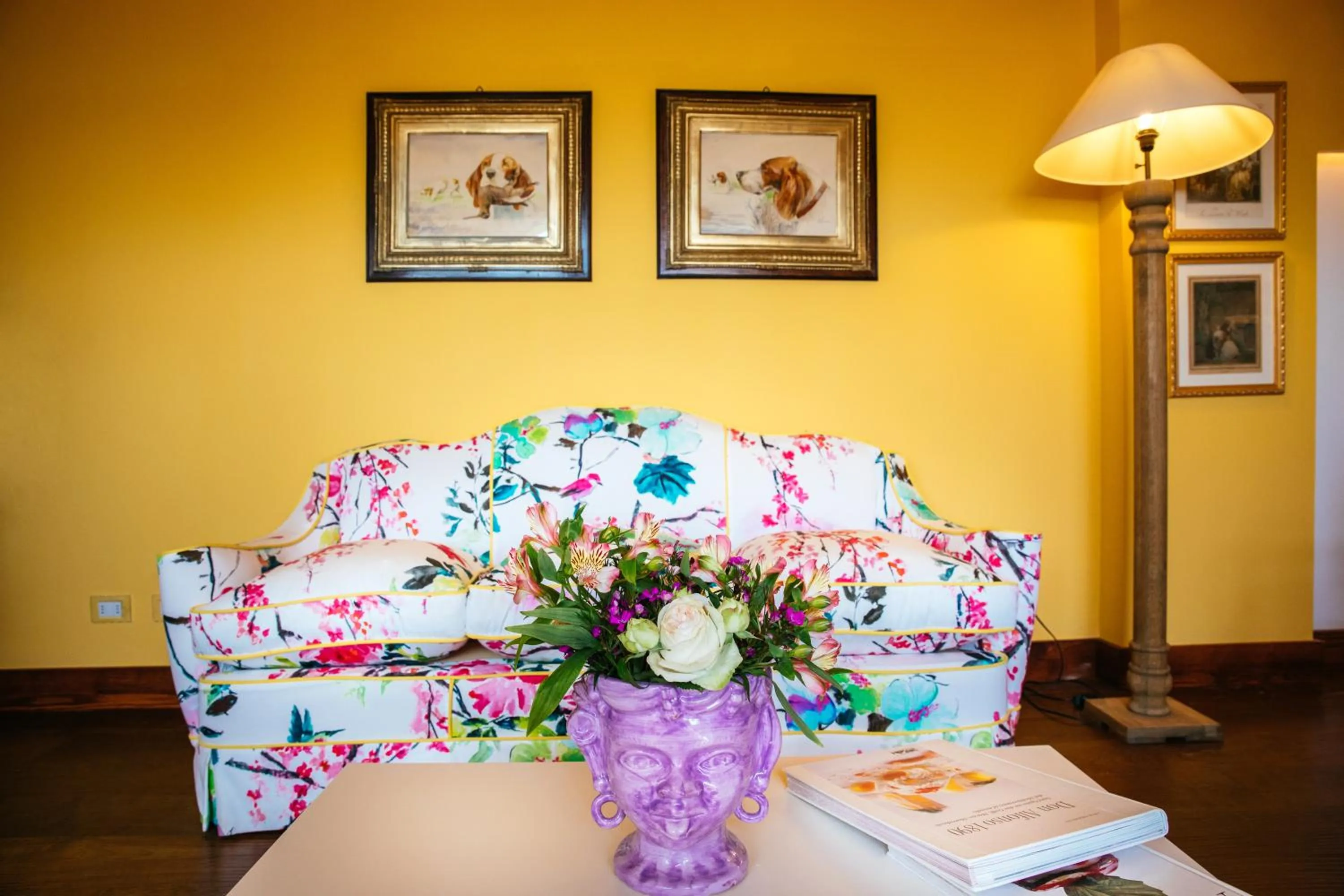 Living room in Boutique Hotel Don Alfonso 1890