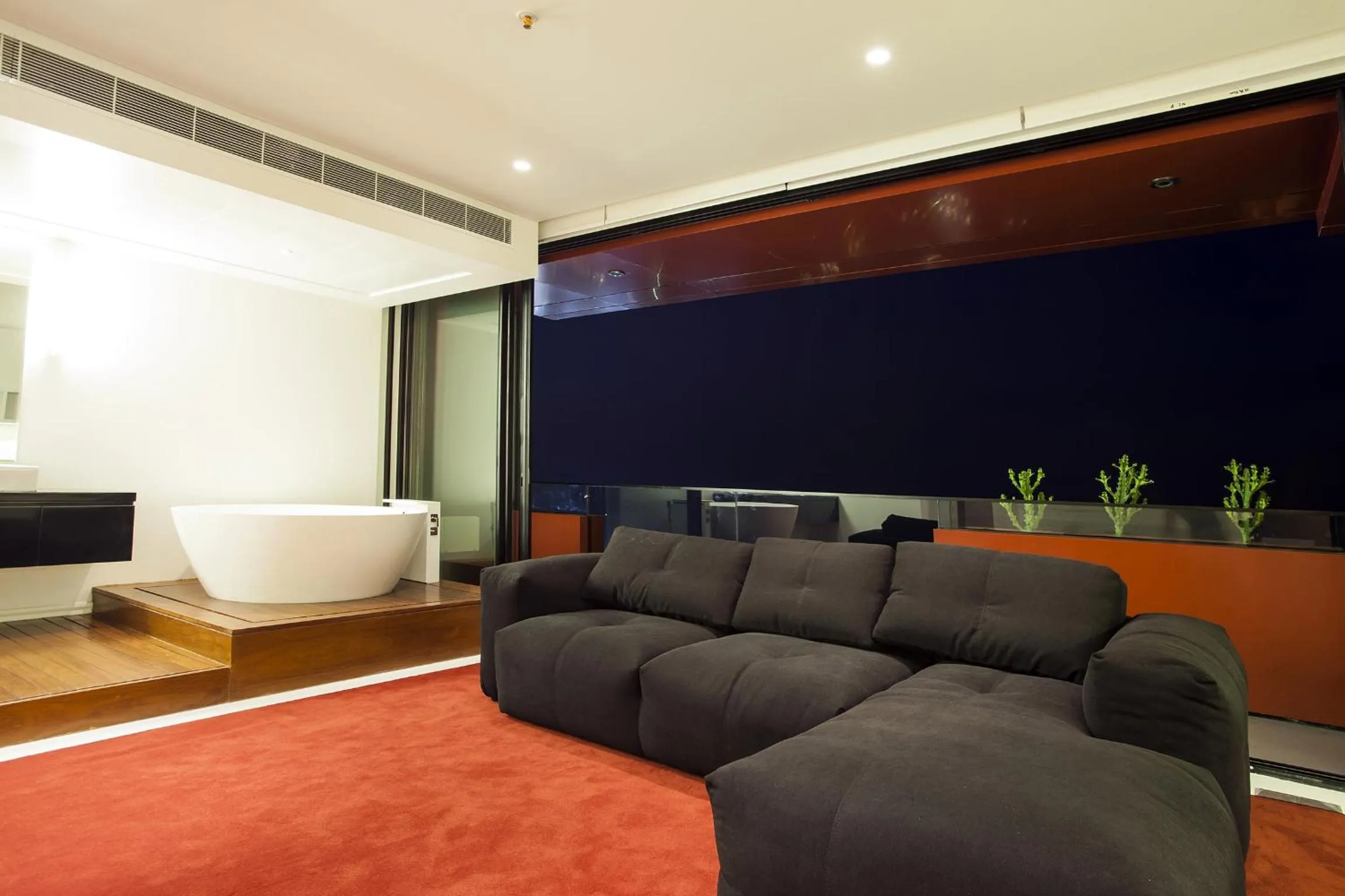 Living room in 1866 Court & Suites Hotel