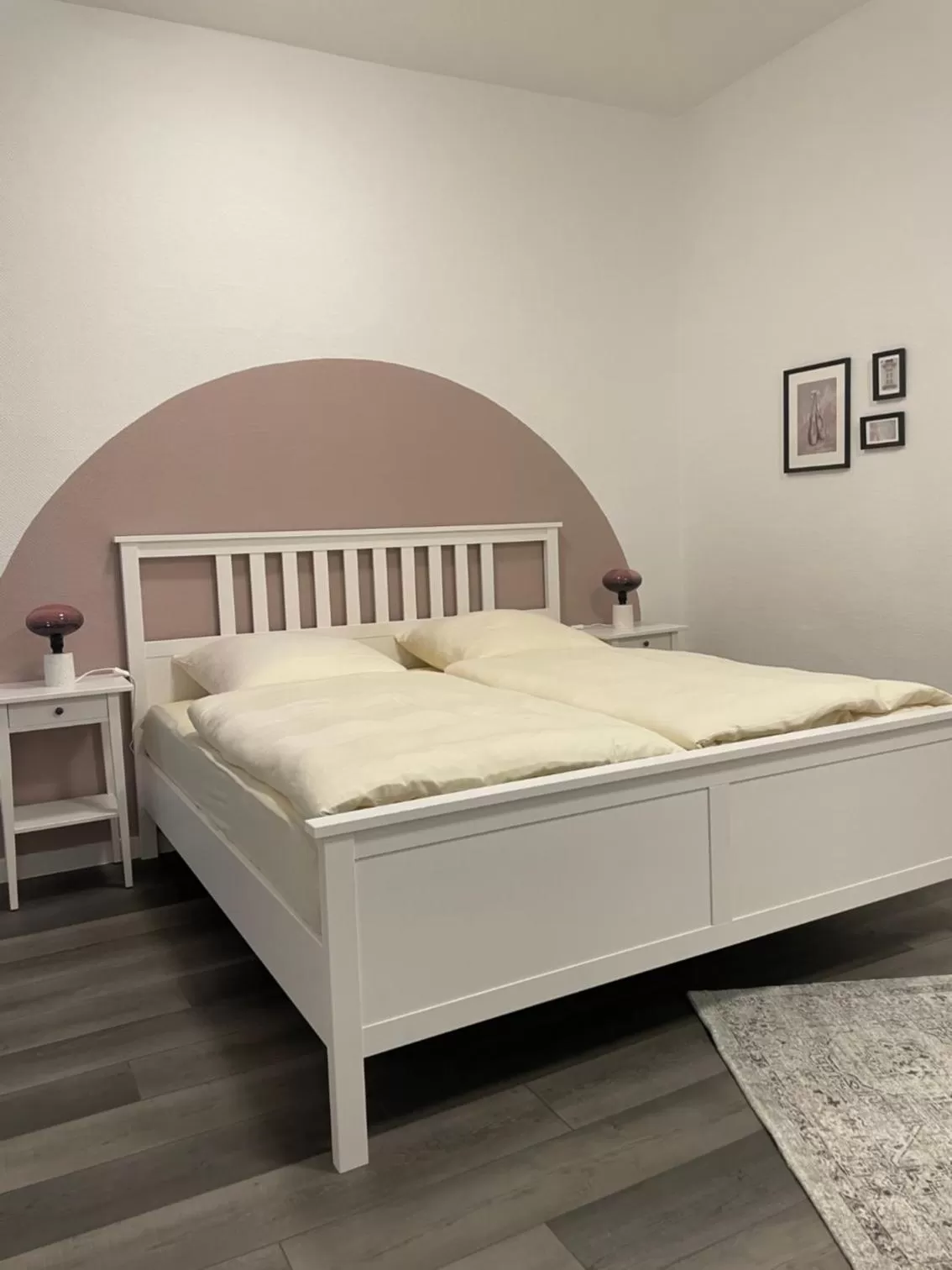 Bed in Hotel Lingemann