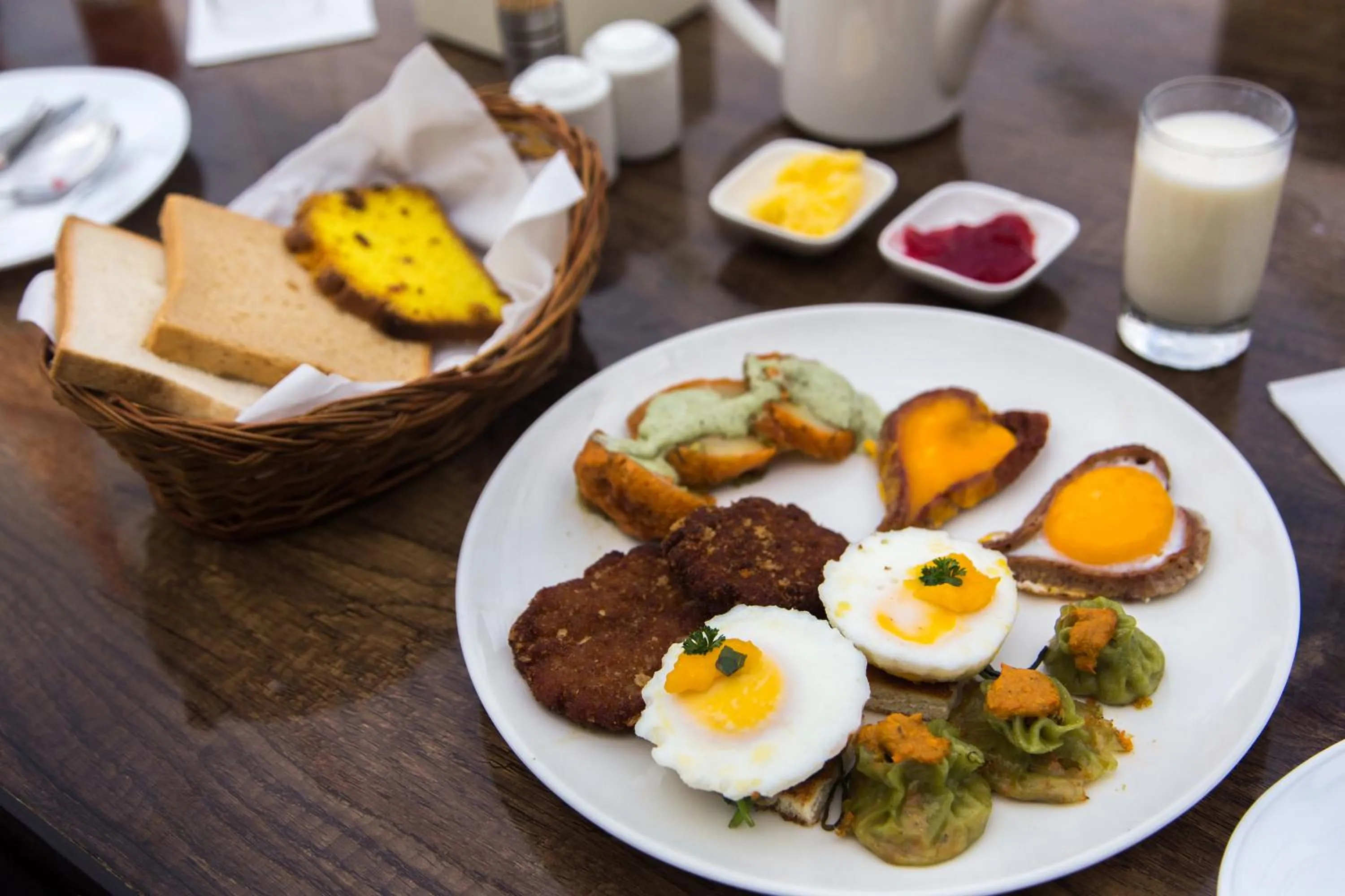 Food close-up in Avataar Kathmandu Hotel
