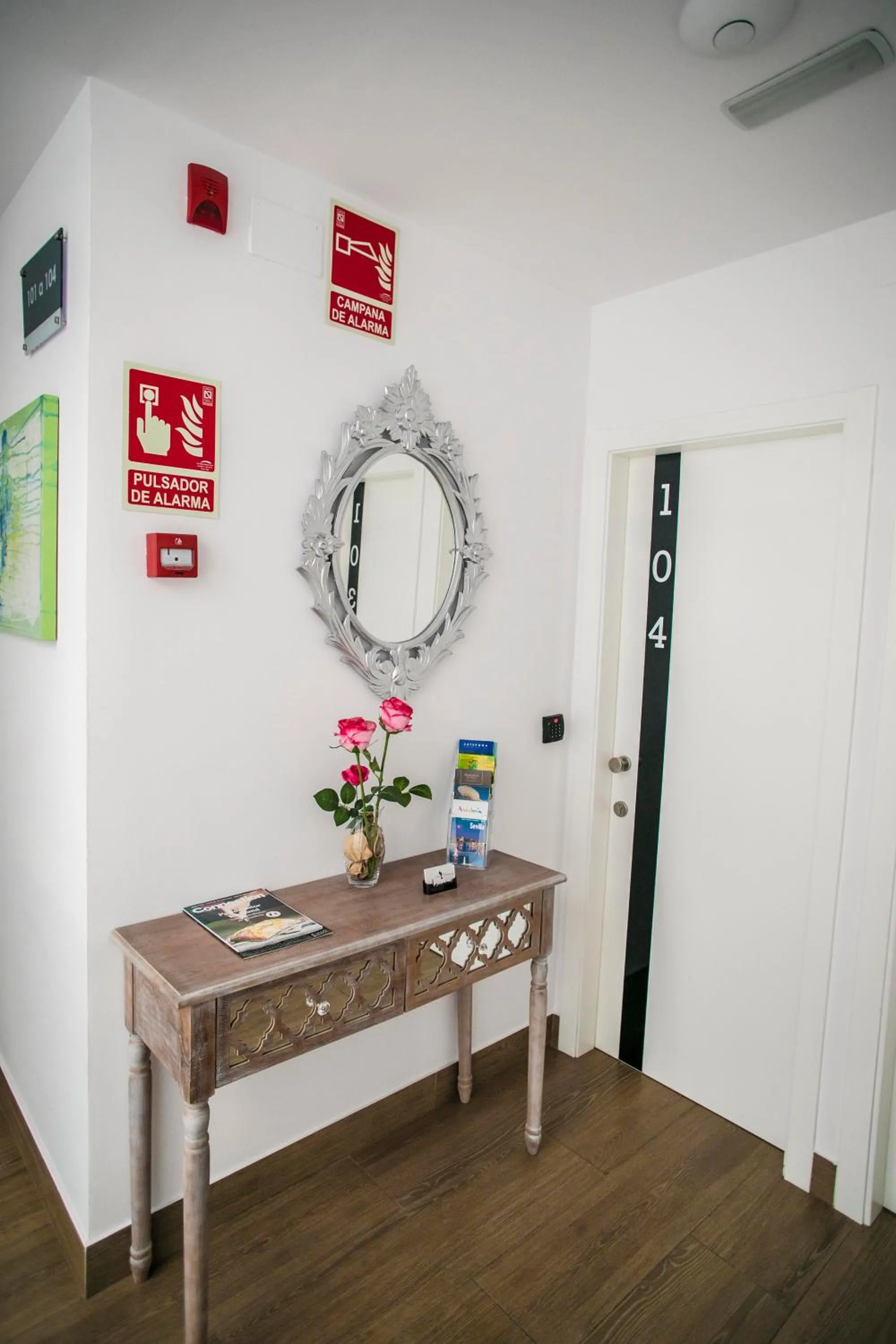 Seating area in Hostal San Francisco