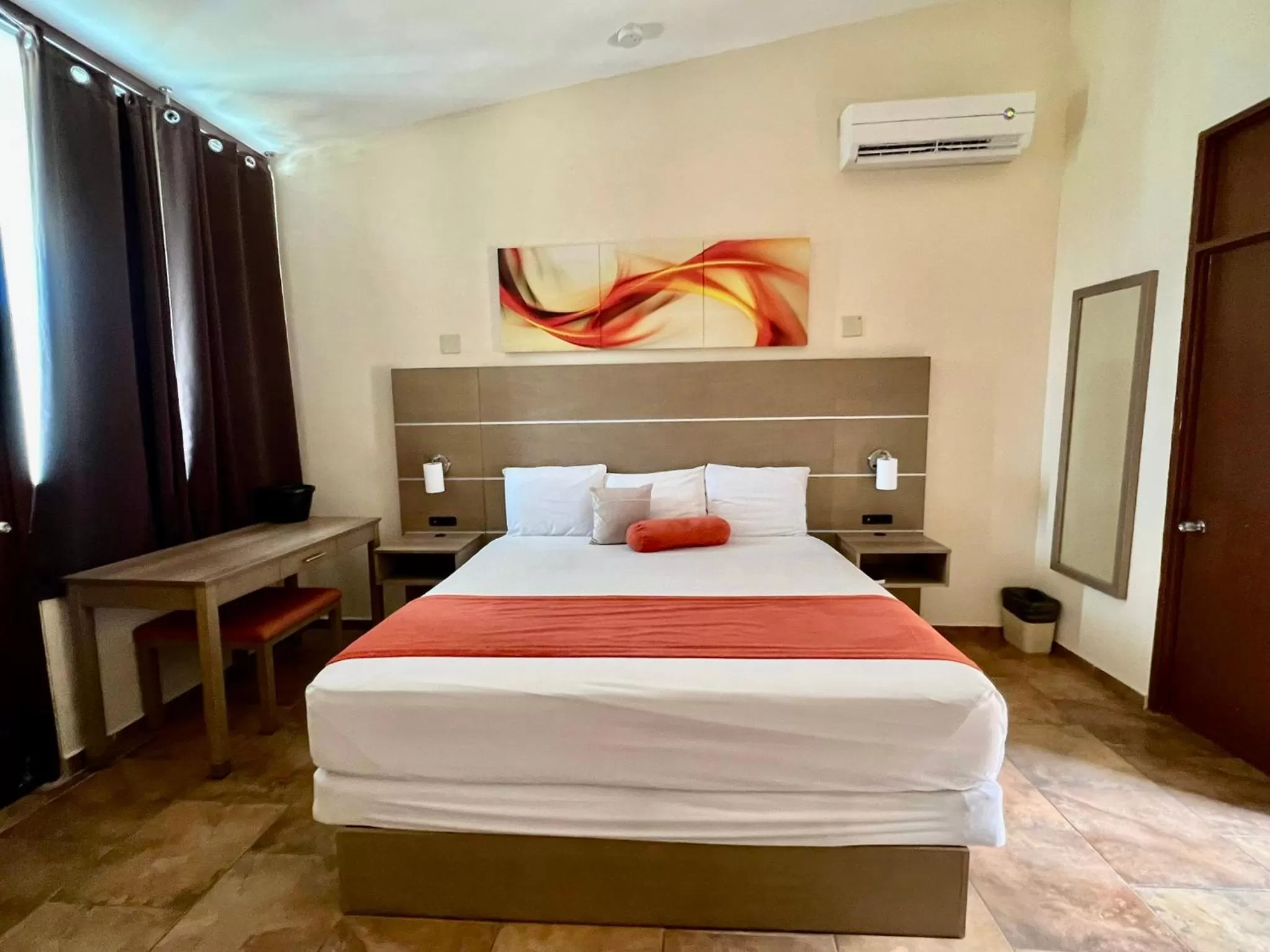 Bed in Hotel El Guajataca