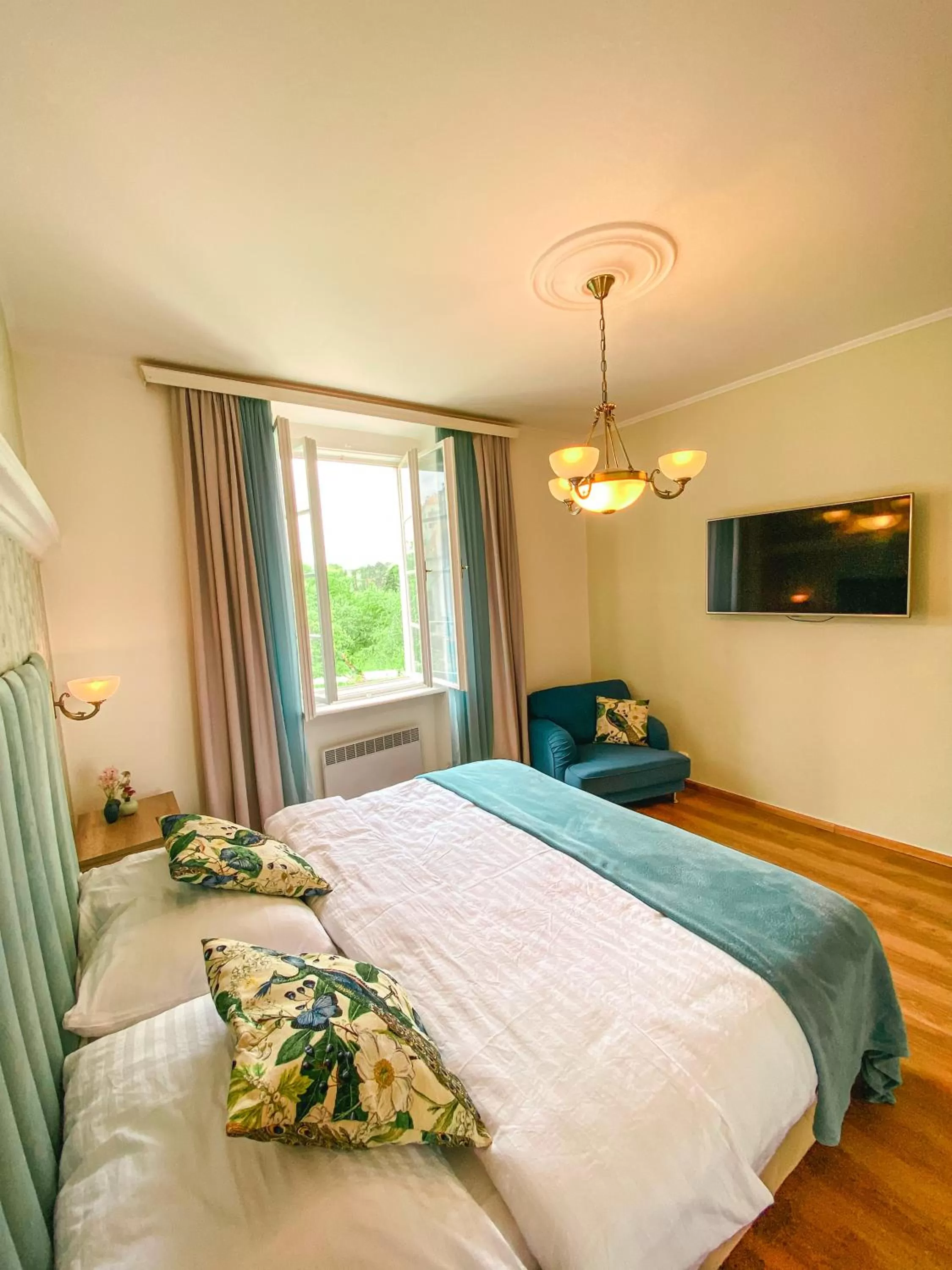 Bed in Wellness Pension Ametyst